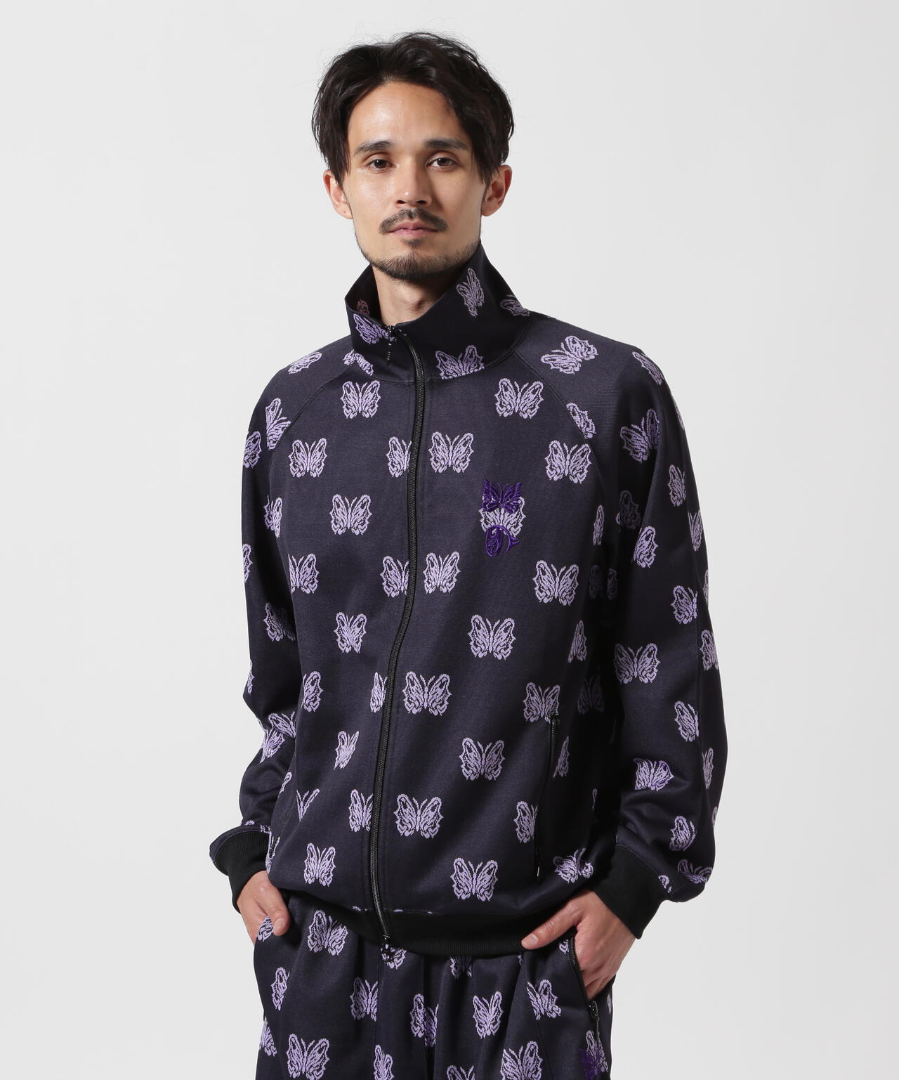 Needles x Kae Tanaka/ニードルズ×カエ タナカ Track Jacket- Poly Jacquard