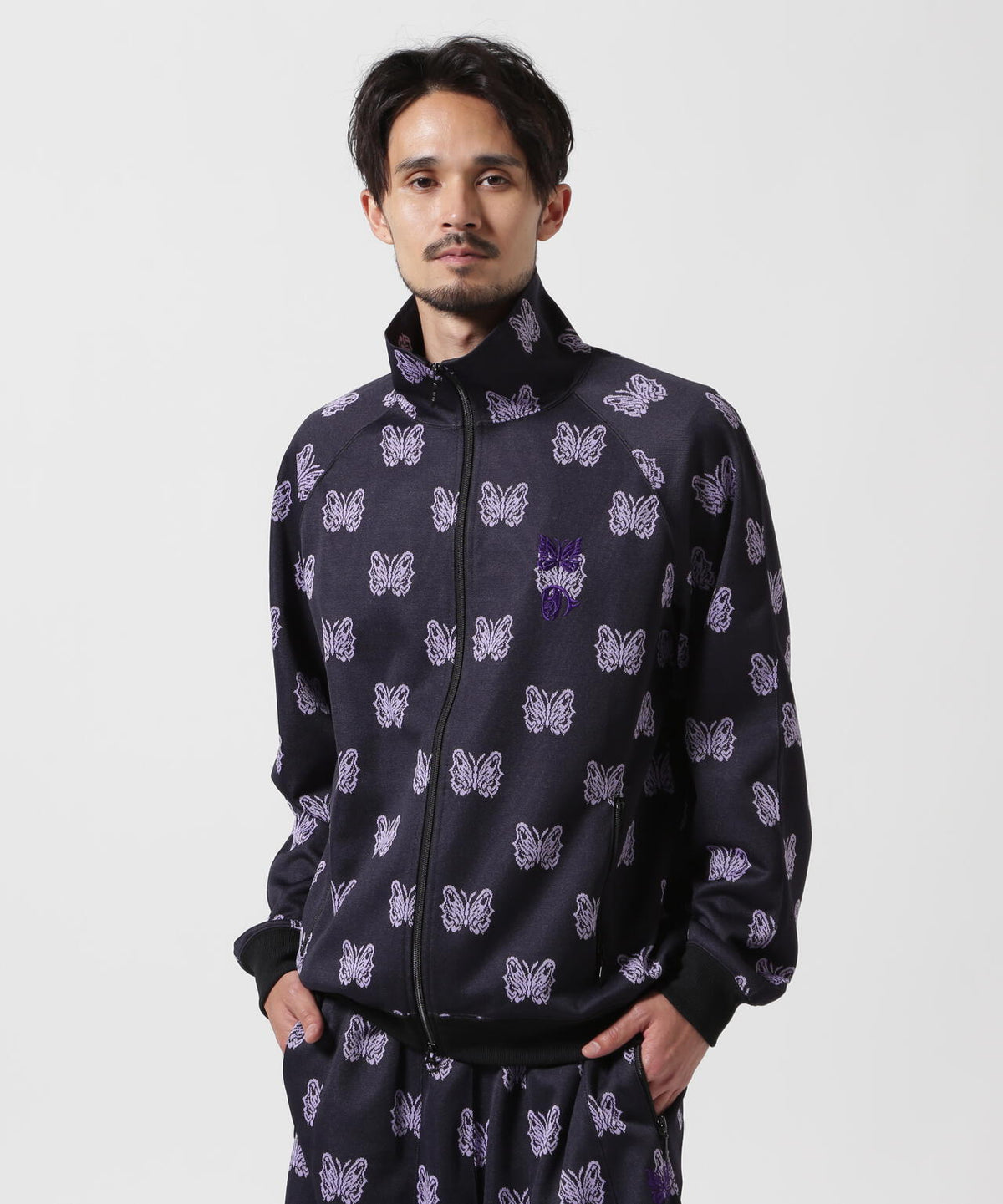 Needles x Kae Tanaka/ニードルズ×カエ タナカ Track Jacket- Poly Jacquard