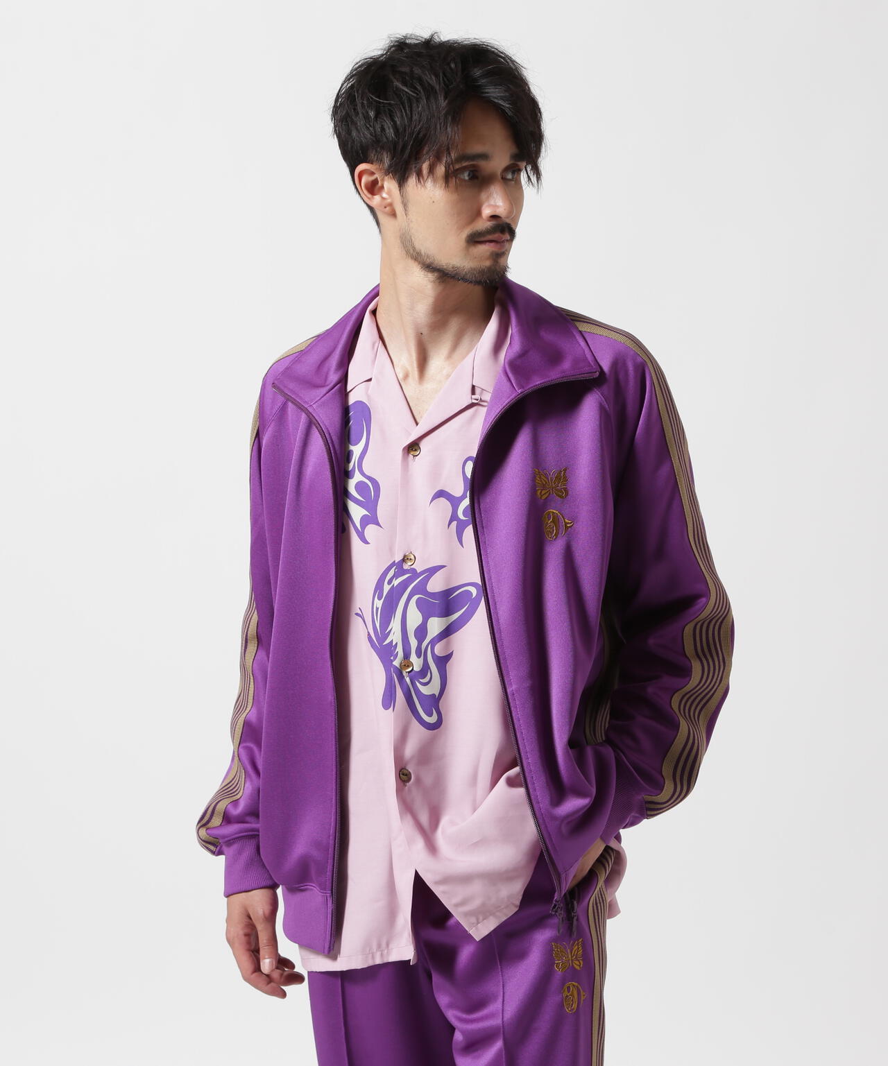 Needles x Kae Tanaka/ニードルズ×カエ タナカ Track Jacket - Poly Smooth