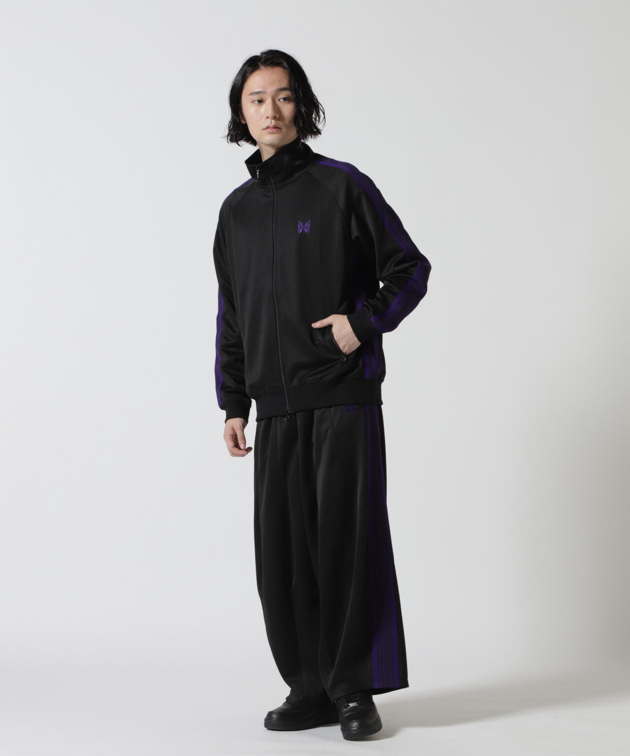Needles/ニードルズ 別注Track Jacket - Poly Smooth