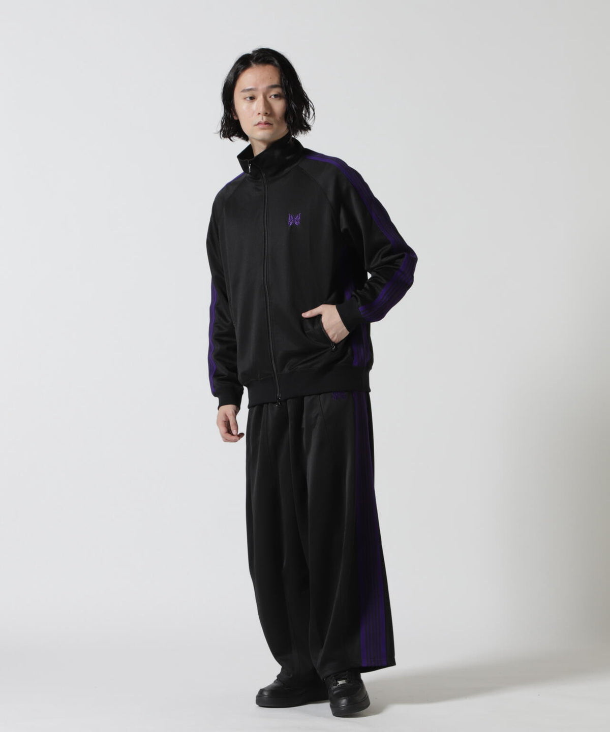Needles/ニードルズ 別注Track Jacket - Poly Smooth