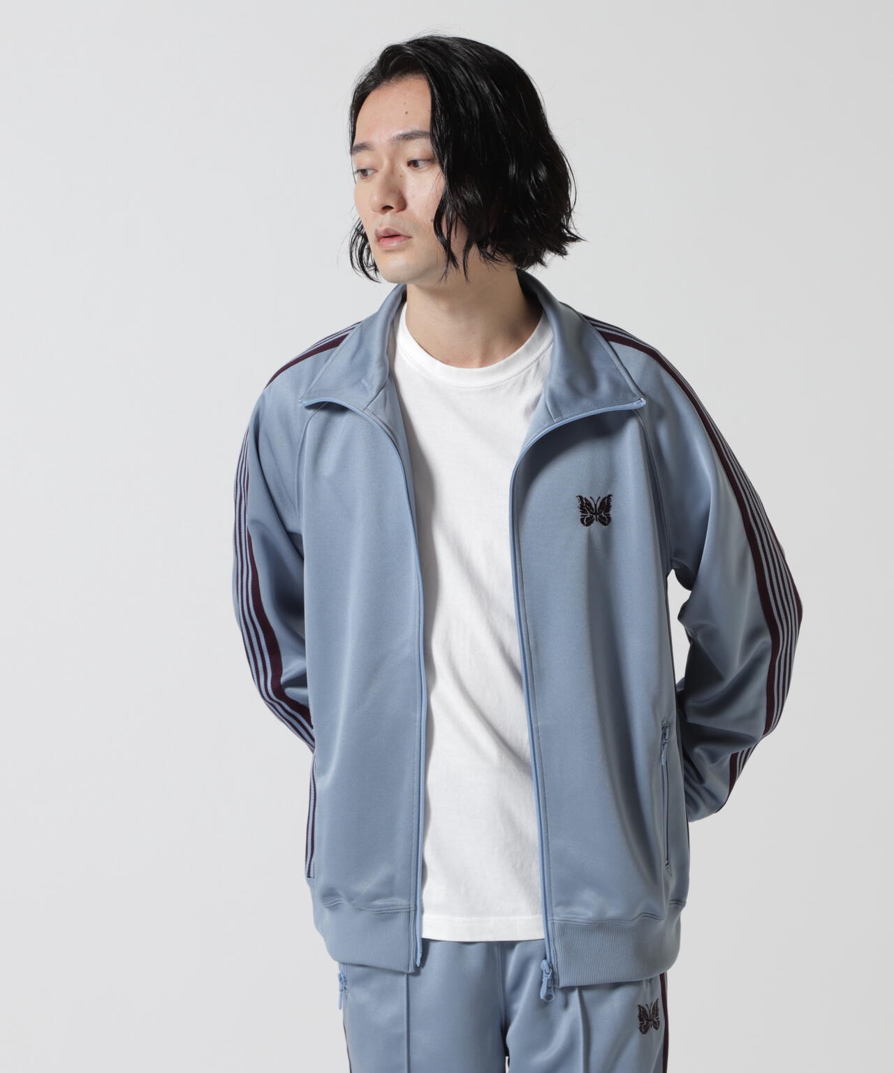 Needles/ニードルズ 別注Track Jacket - Poly Smooth