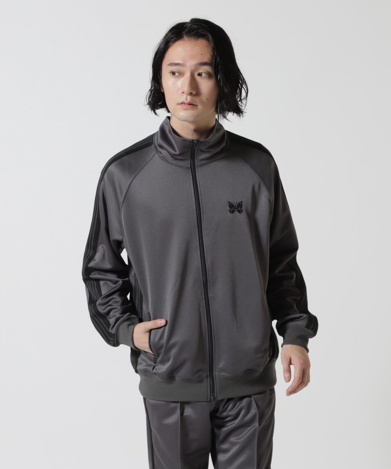 Needles/ニードルズ 別注Track Jacket - Poly Smooth