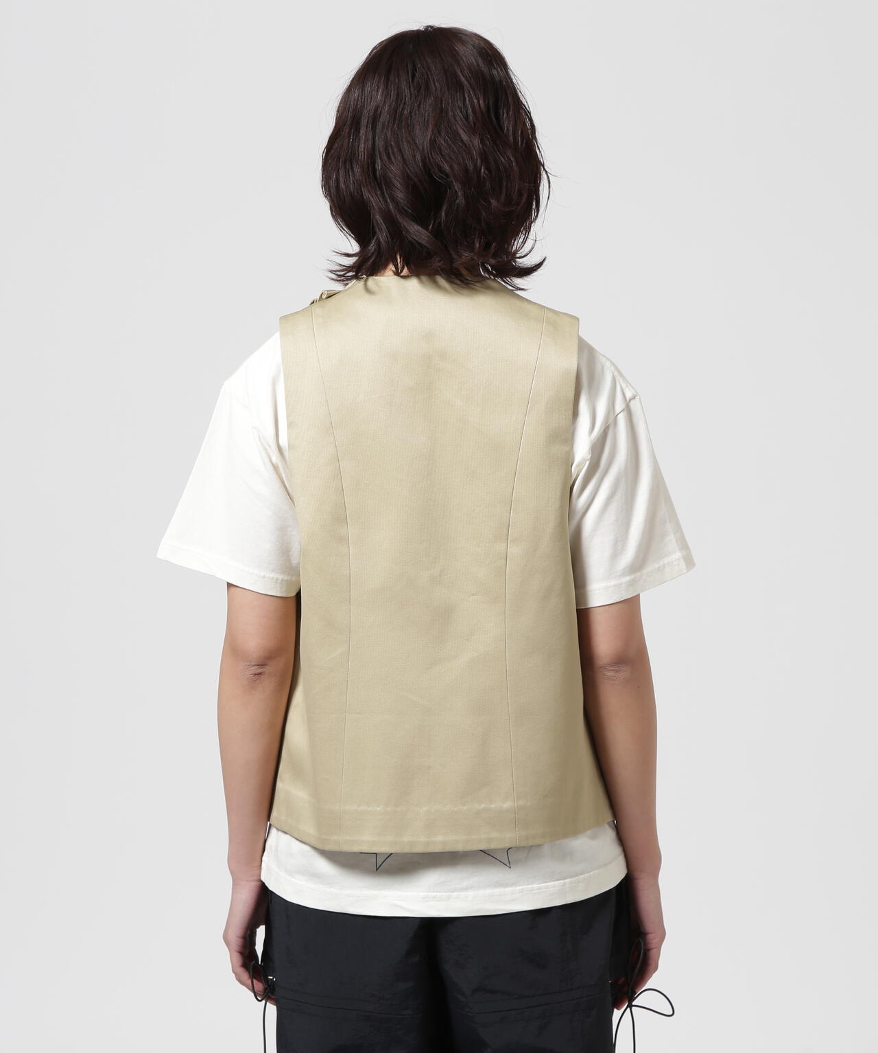 RHODOLIRION/ロドリリオン Frill Vest - Chino Cloth