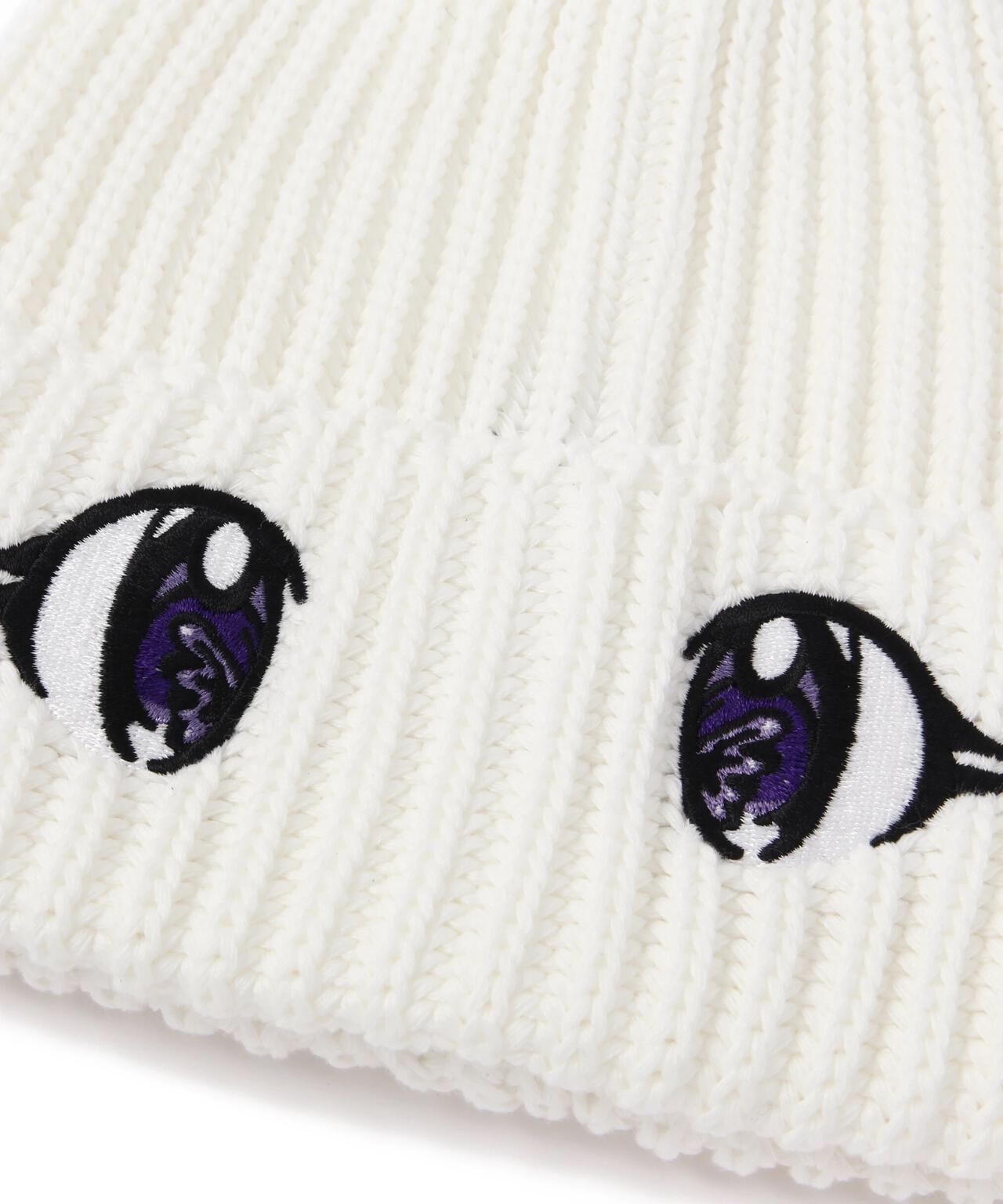 Needles × Kae Tanaka/ニードルズ×カエタナカ Watch Cap - KT Eyes Emb