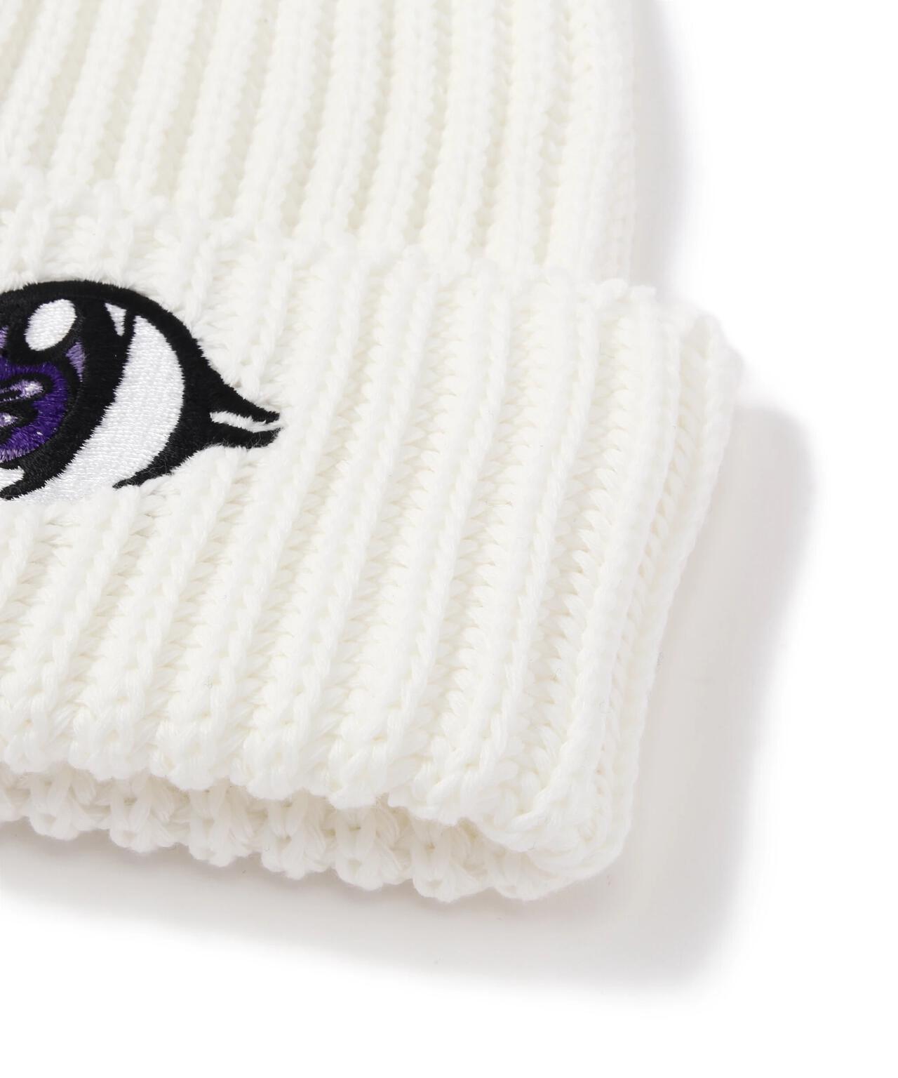 Needles × Kae Tanaka/ニードルズ×カエタナカ Watch Cap - KT Eyes Emb
