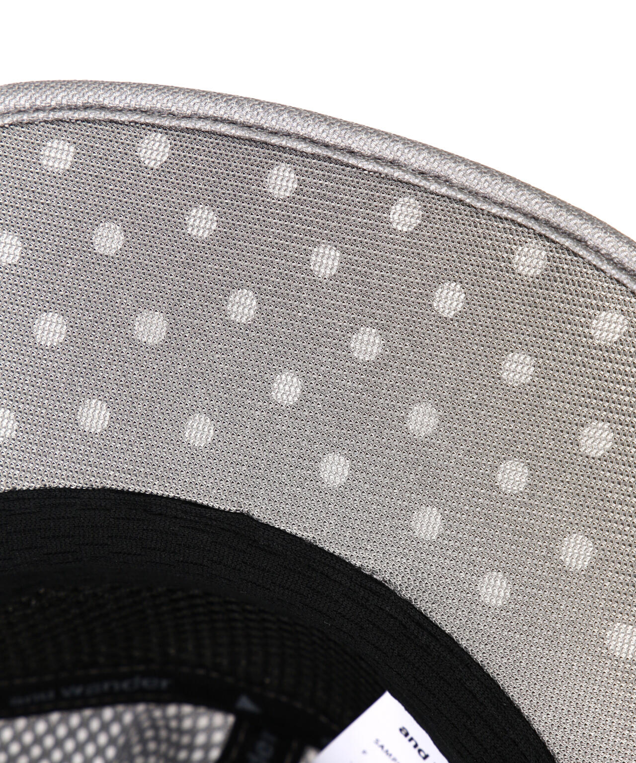 and wander/アンドワンダー silver mesh cap シルバーメッシュキャップ