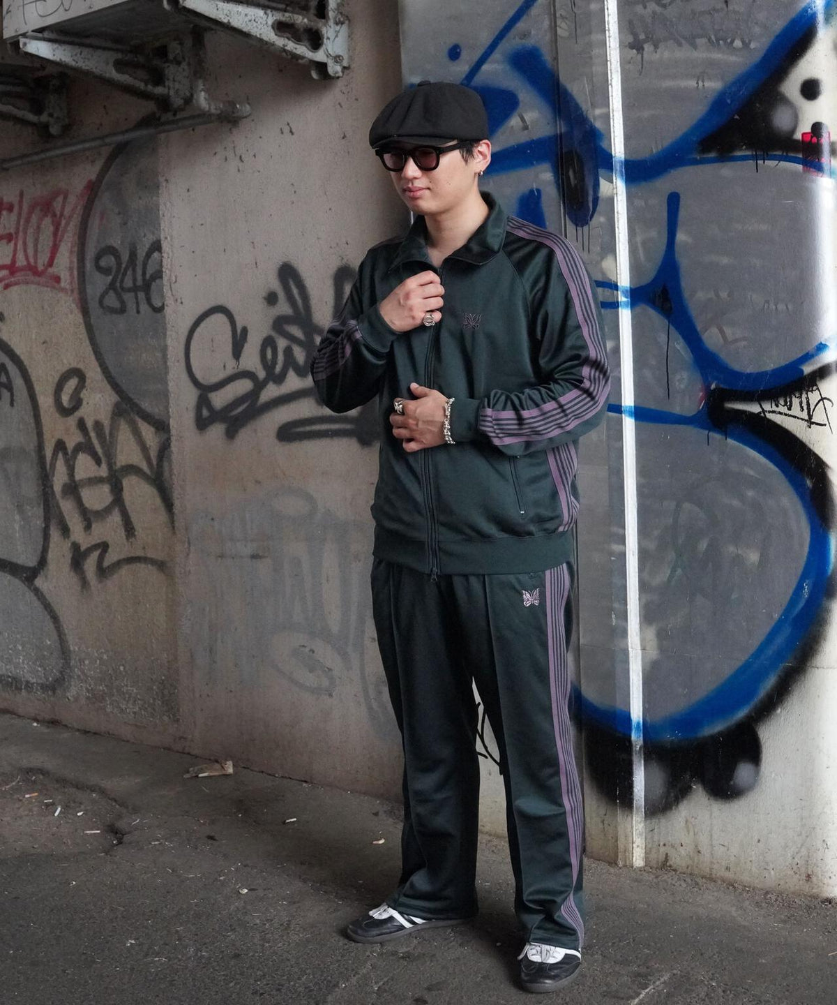 Needles/ニードルズ Track Pant - Poly Smooth