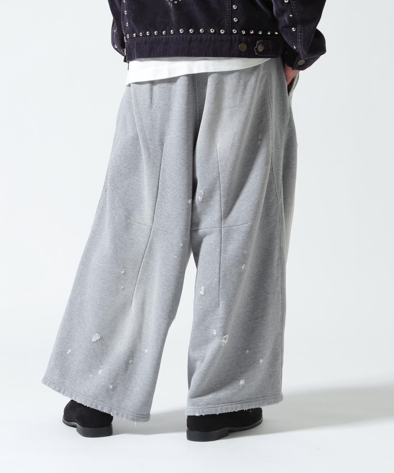 Needles/ニードルズ Deconstructed H.D. Sweat Pant - Cotton French Terry