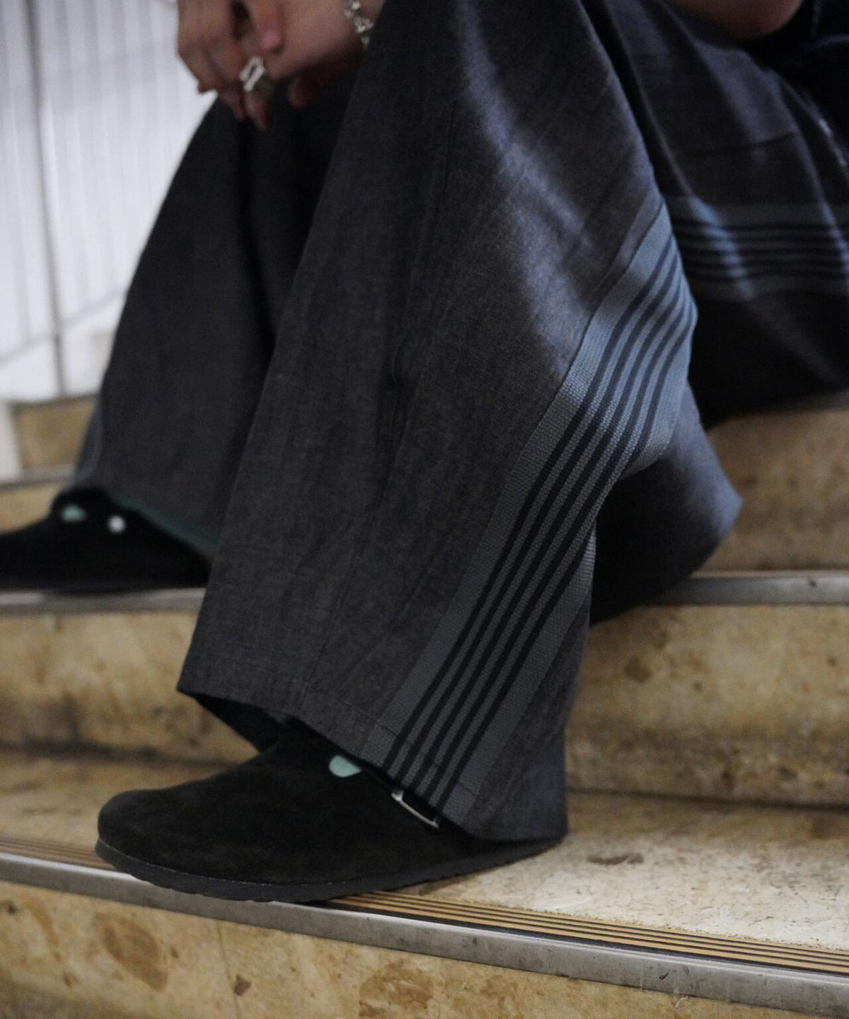 Needles/ニードルズ 別注H.D. Track Pant - DENIM