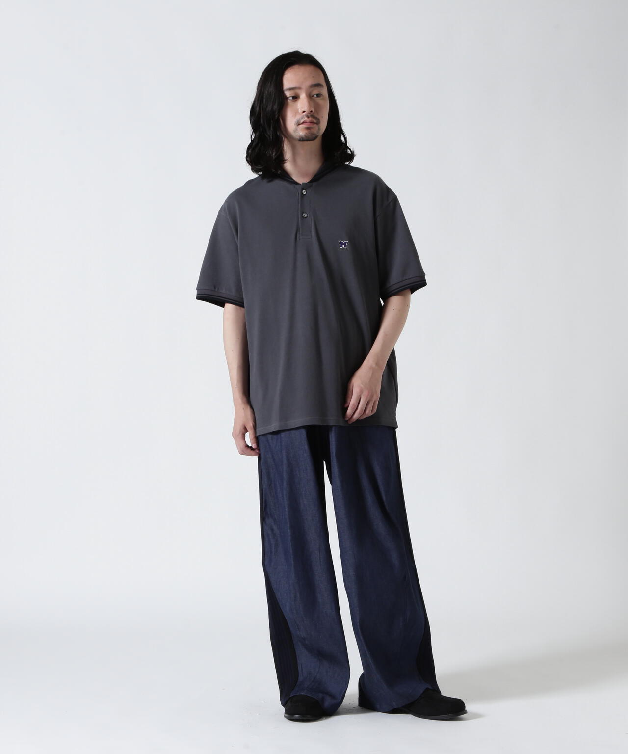Needles/ニードルズ 別注H.D. Track Pant - DENIM