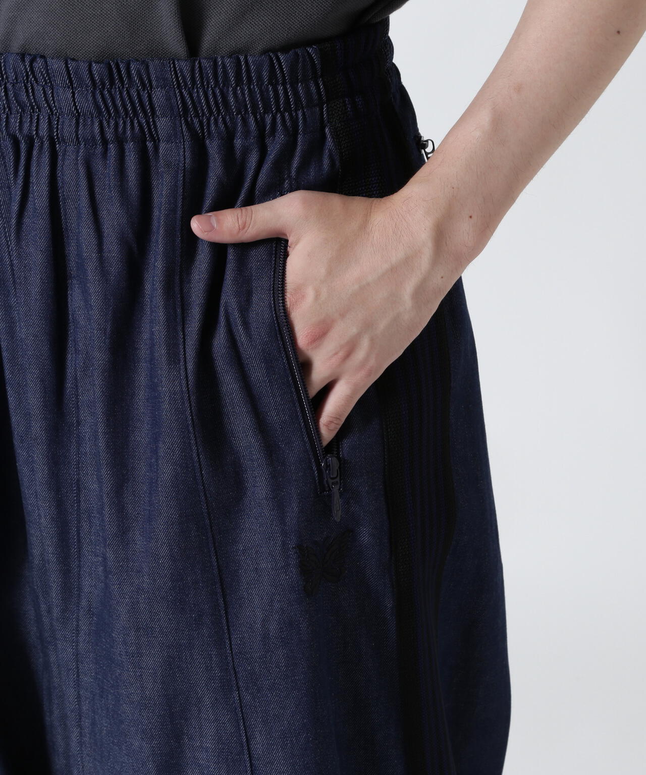 Needles/ニードルズ 別注H.D. Track Pant - DENIM