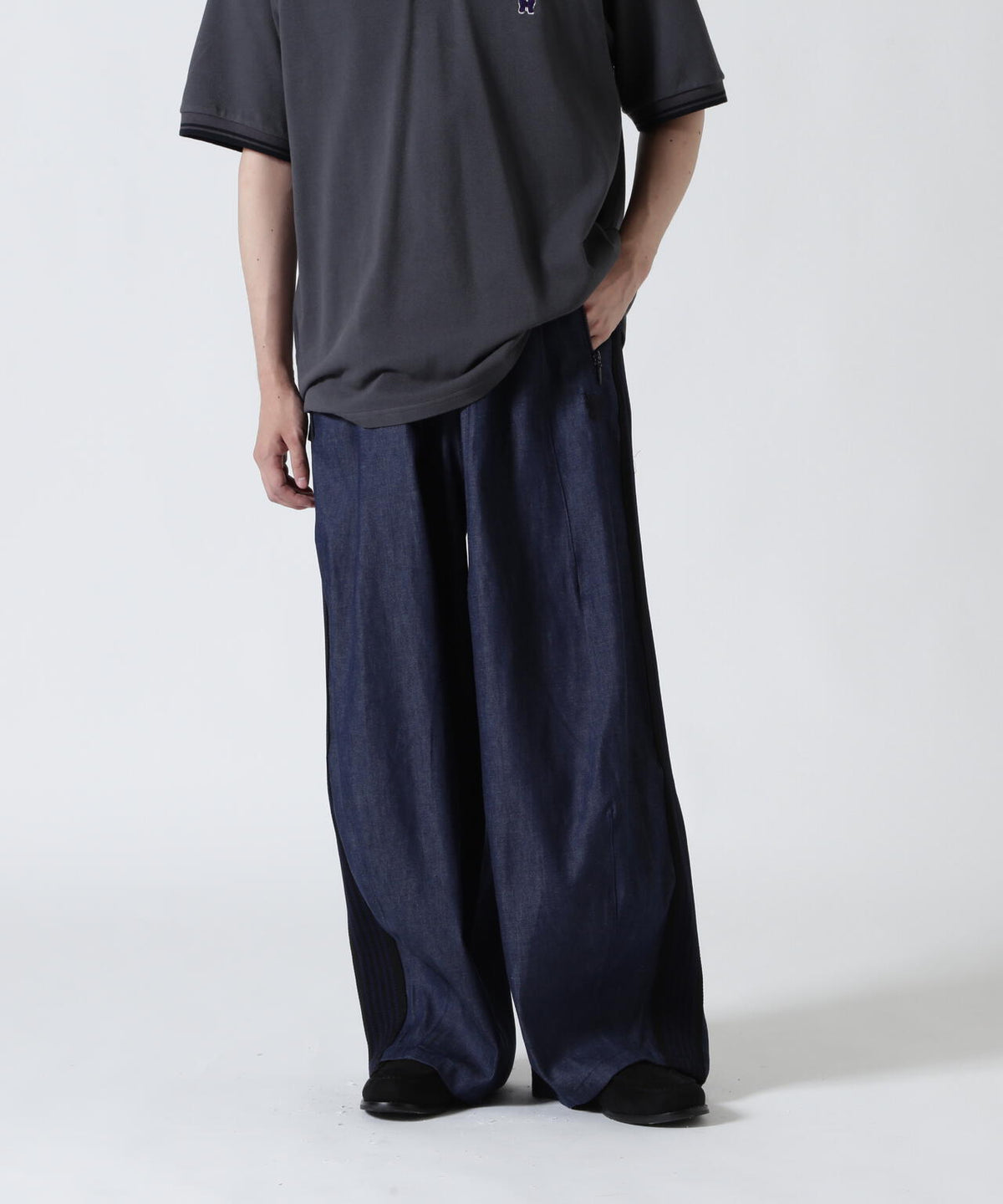 Needles/ニードルズ 別注H.D. Track Pant - DENIM