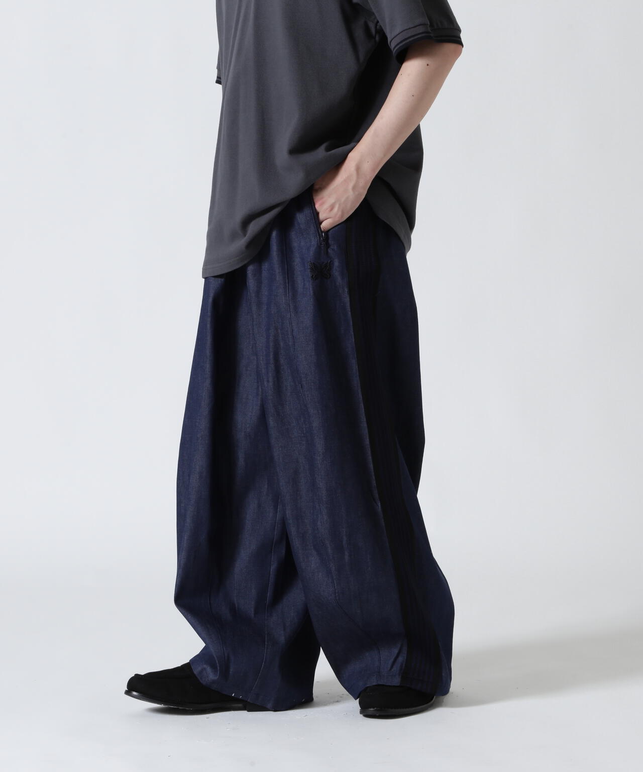 Needles/ニードルズ 別注H.D. Track Pant - DENIM