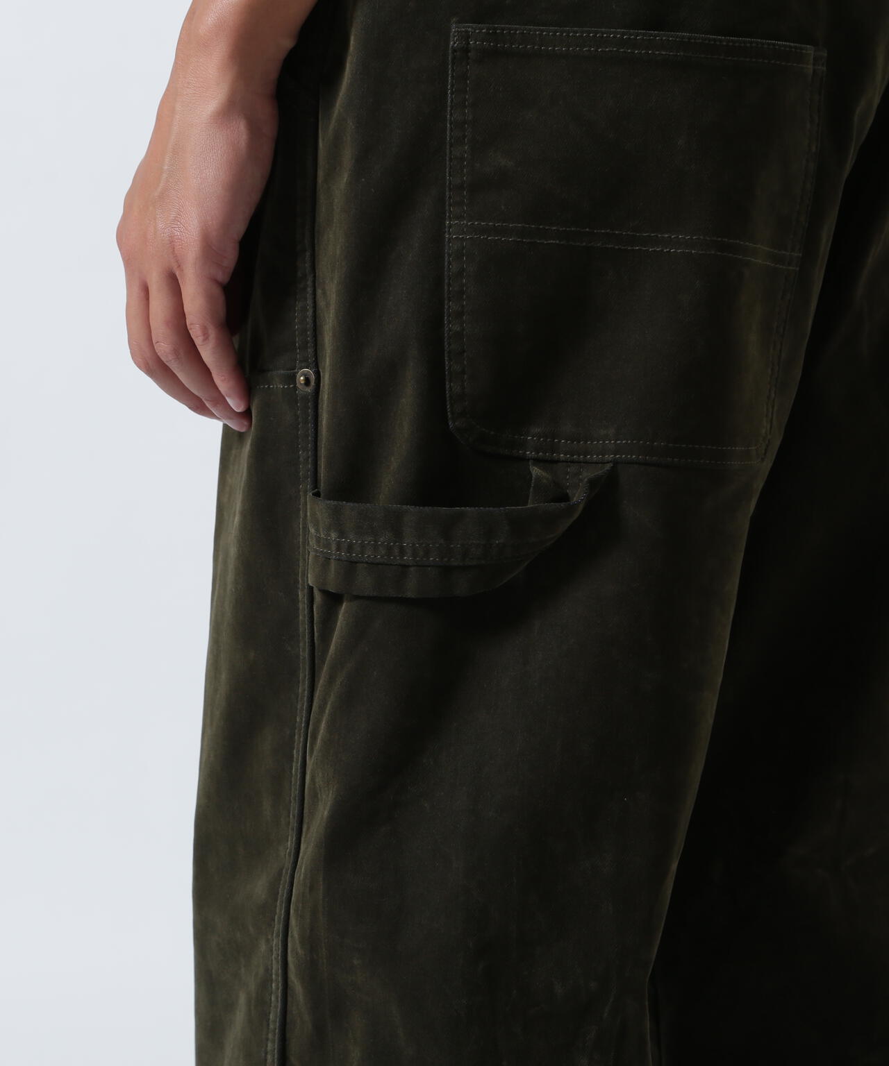 B omnivore/ビーオムニボー FLOCKY DENIM PANT フロッキーデニムパンツ