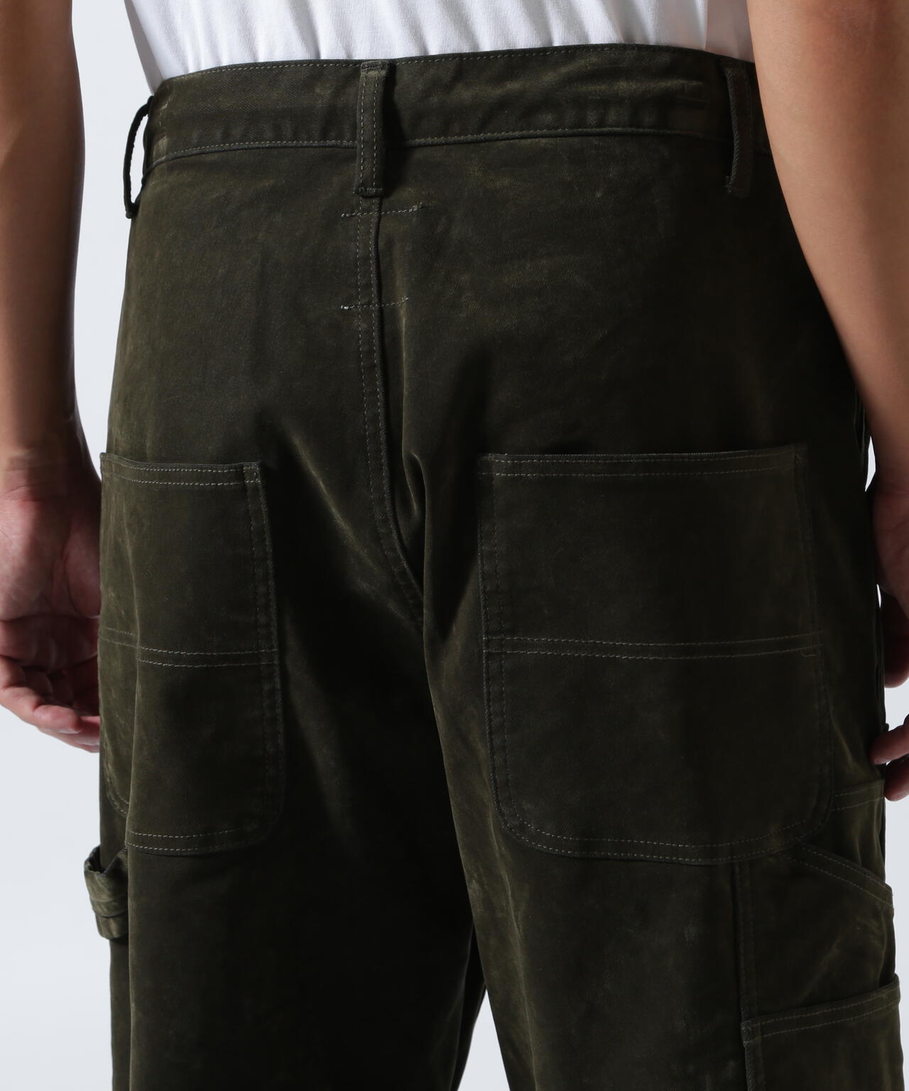 B omnivore/ビーオムニボー FLOCKY DENIM PANT フロッキーデニムパンツ