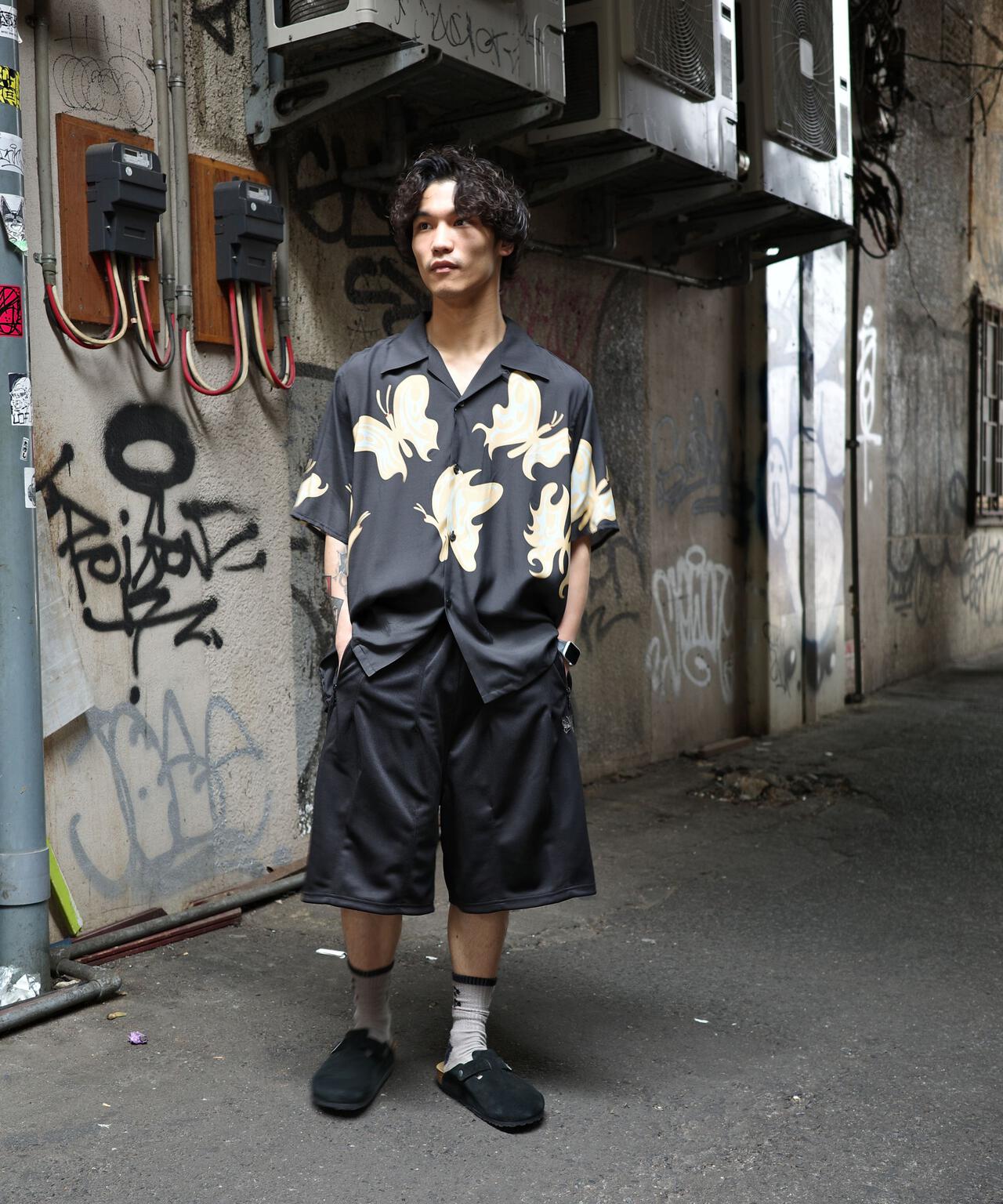 Needles/ニードルズ 別注H.D TRACK SHORTS - POLY SMOOTH