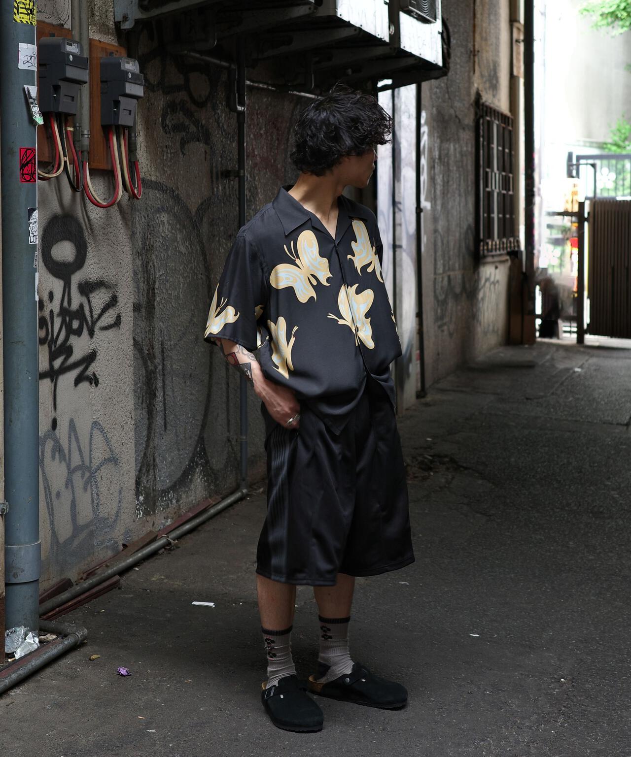 Needles/ニードルズ 別注H.D TRACK SHORTS - POLY SMOOTH