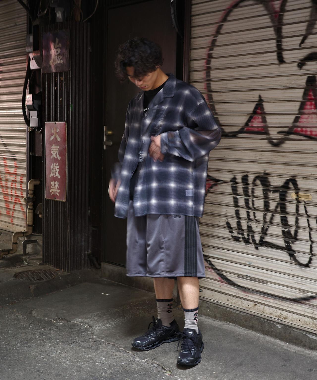 Needles/ニードルズ 別注H.D TRACK SHORTS - POLY SMOOTH