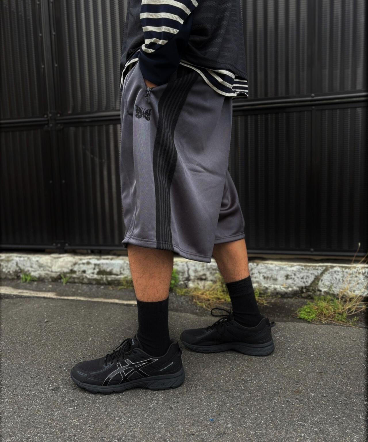 Needles/ニードルズ 別注H.D TRACK SHORTS - POLY SMOOTH