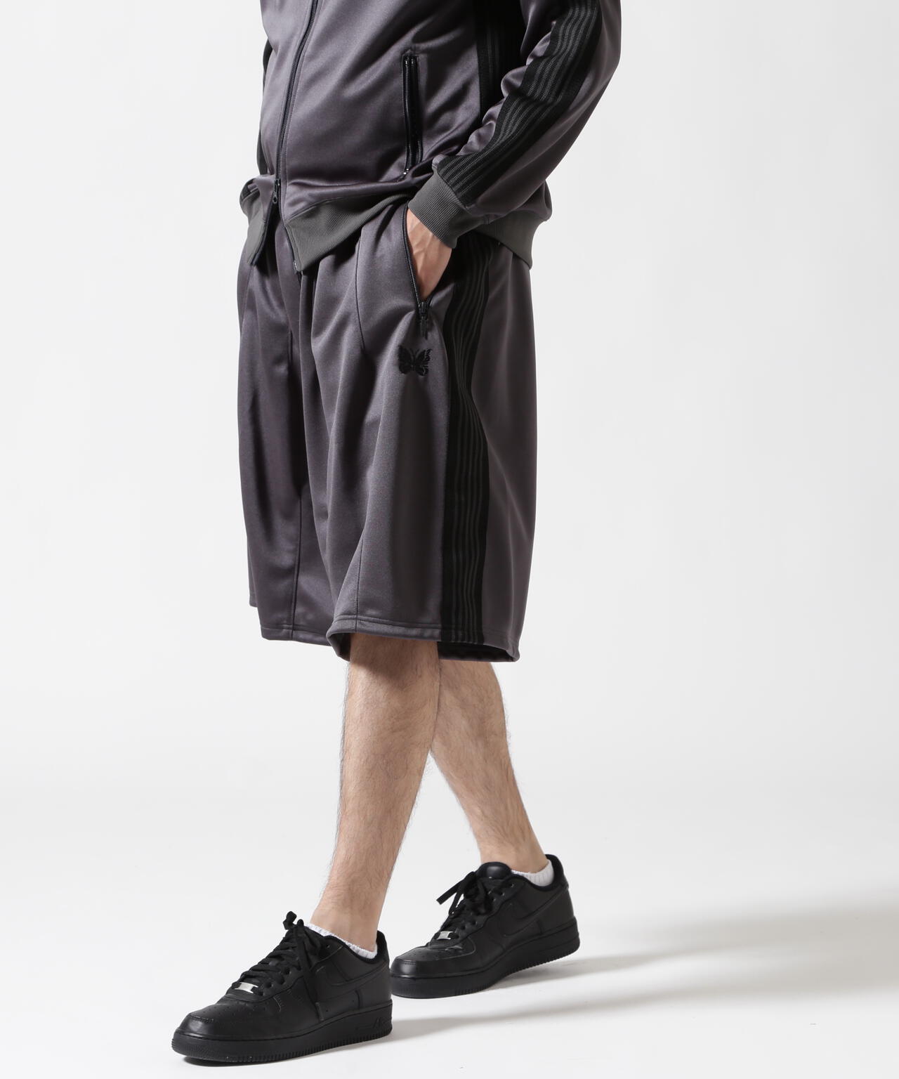 Needles/ニードルズ 別注H.D TRACK SHORTS - POLY SMOOTH