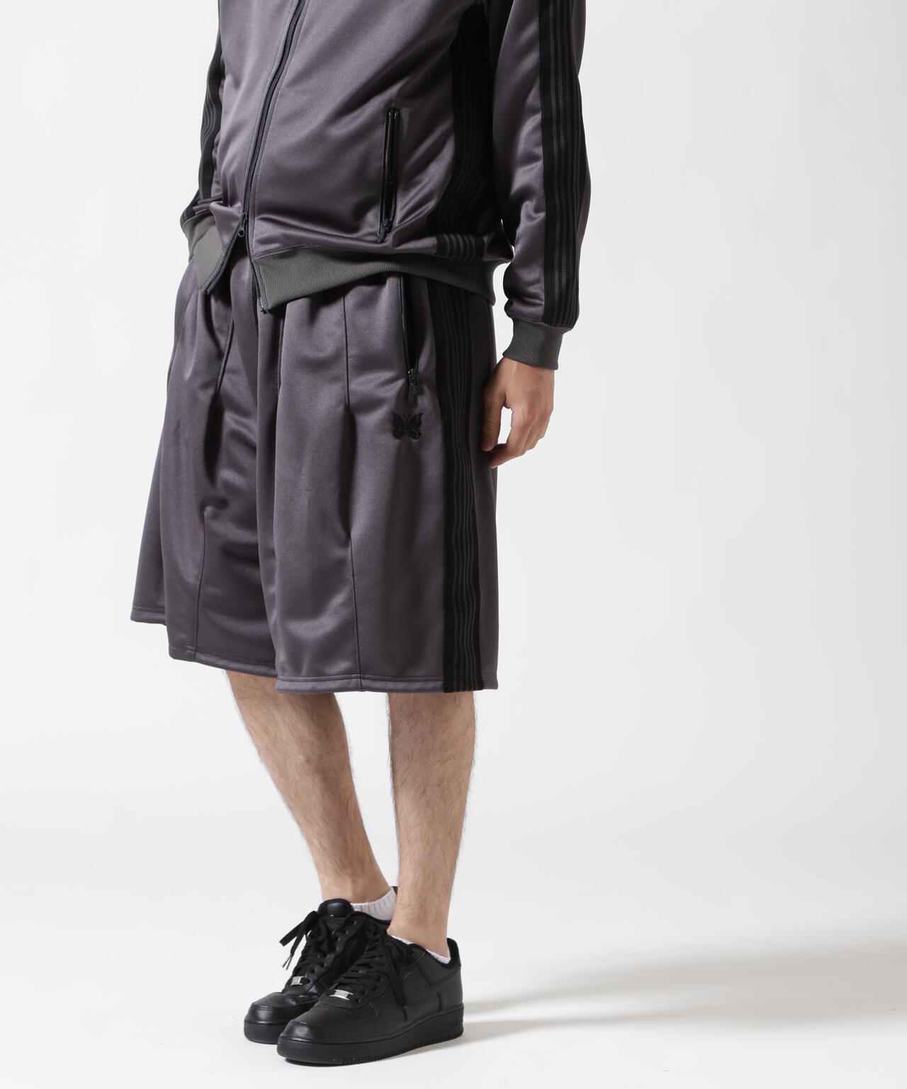 Needles/ニードルズ 別注H.D TRACK SHORTS - POLY SMOOTH