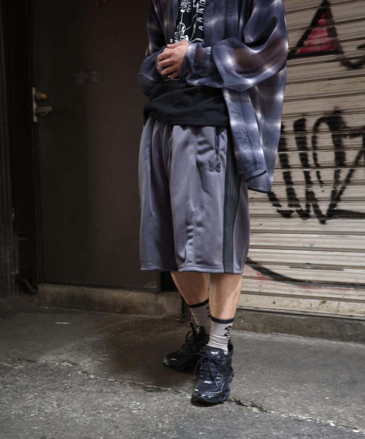 Needles/ニードルズ 別注H.D TRACK SHORTS - POLY SMOOTH