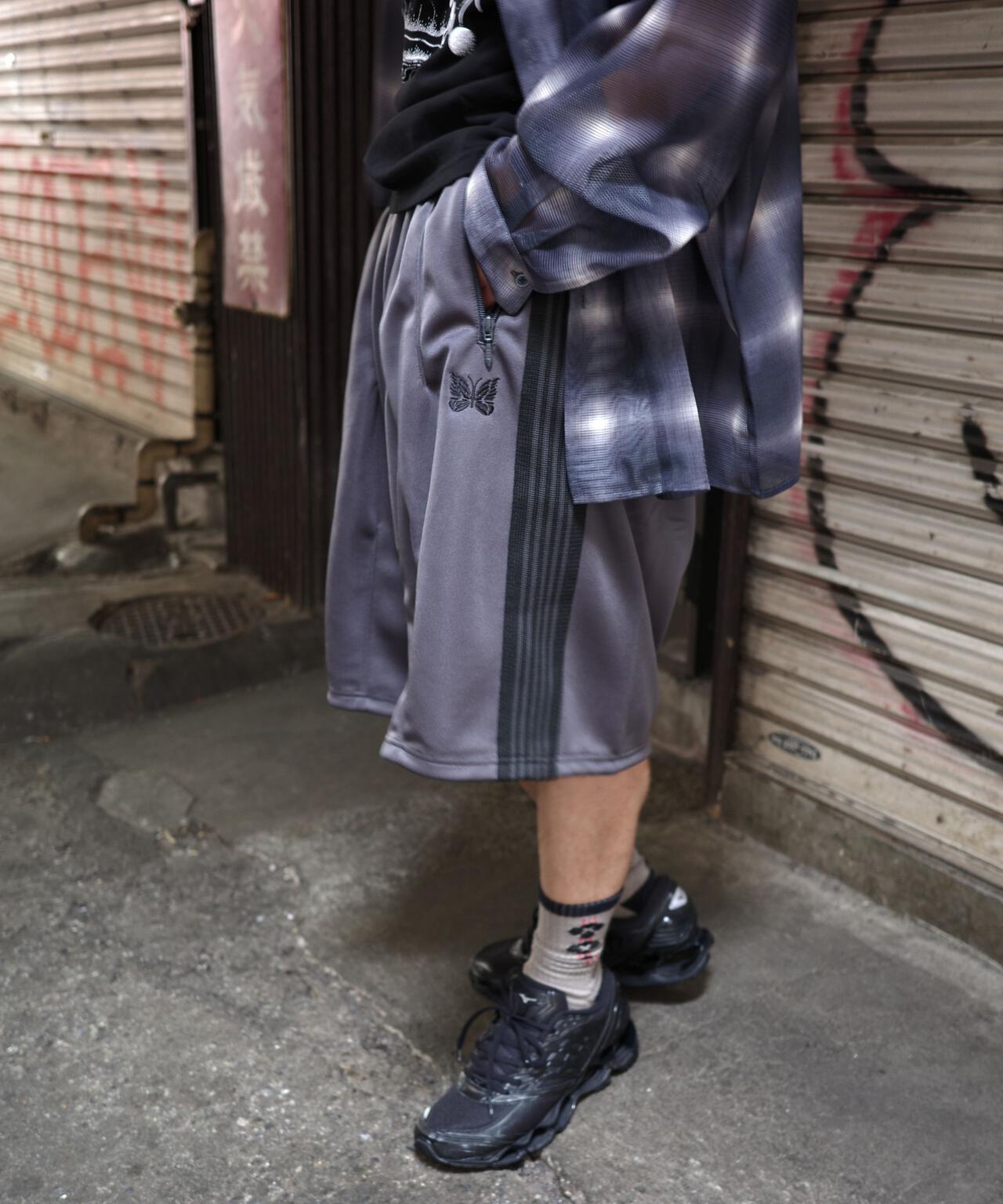 Needles/ニードルズ 別注H.D TRACK SHORTS - POLY SMOOTH