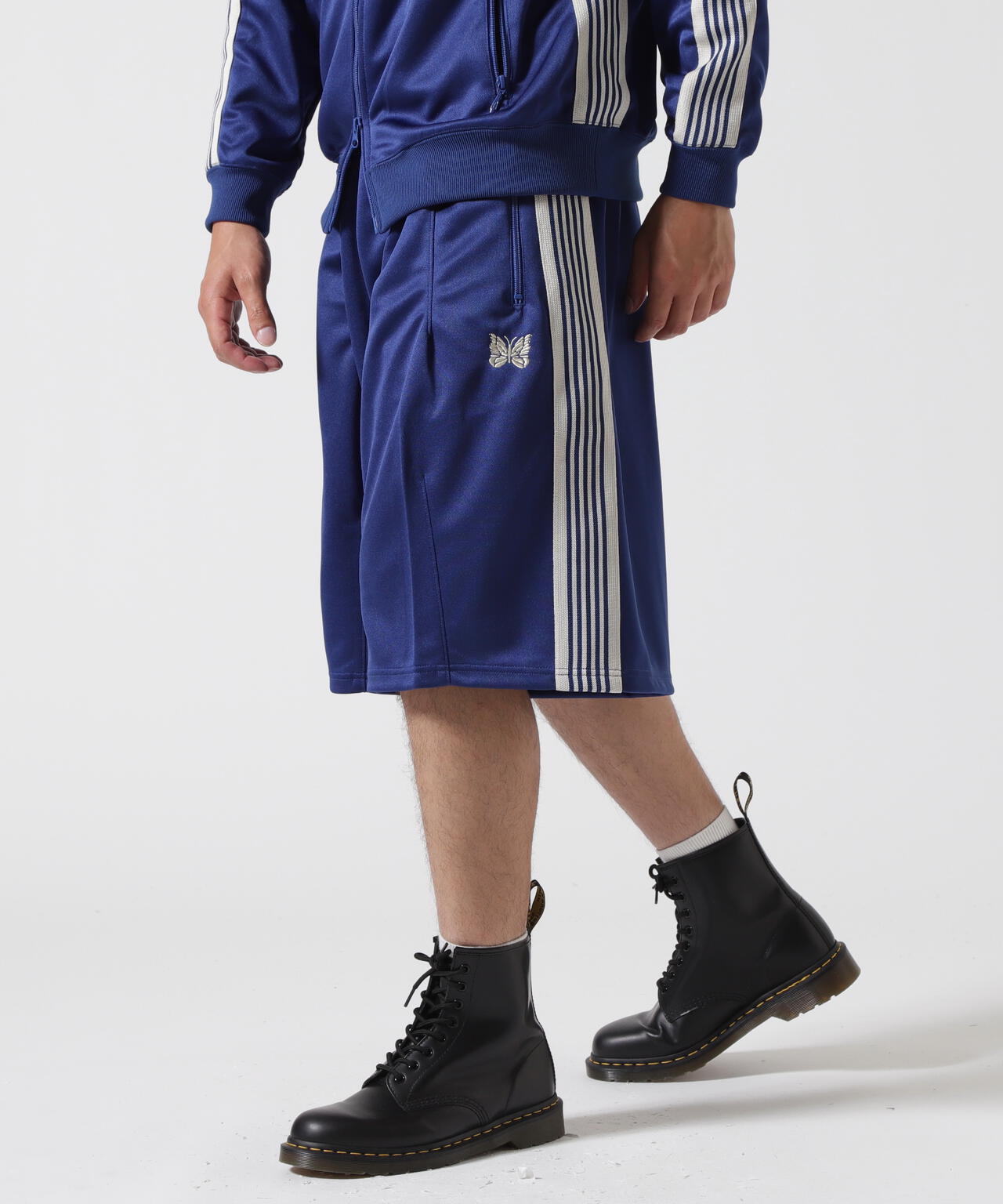 Needles/ニードルズ 別注H.D TRACK SHORTS - POLY SMOOTH