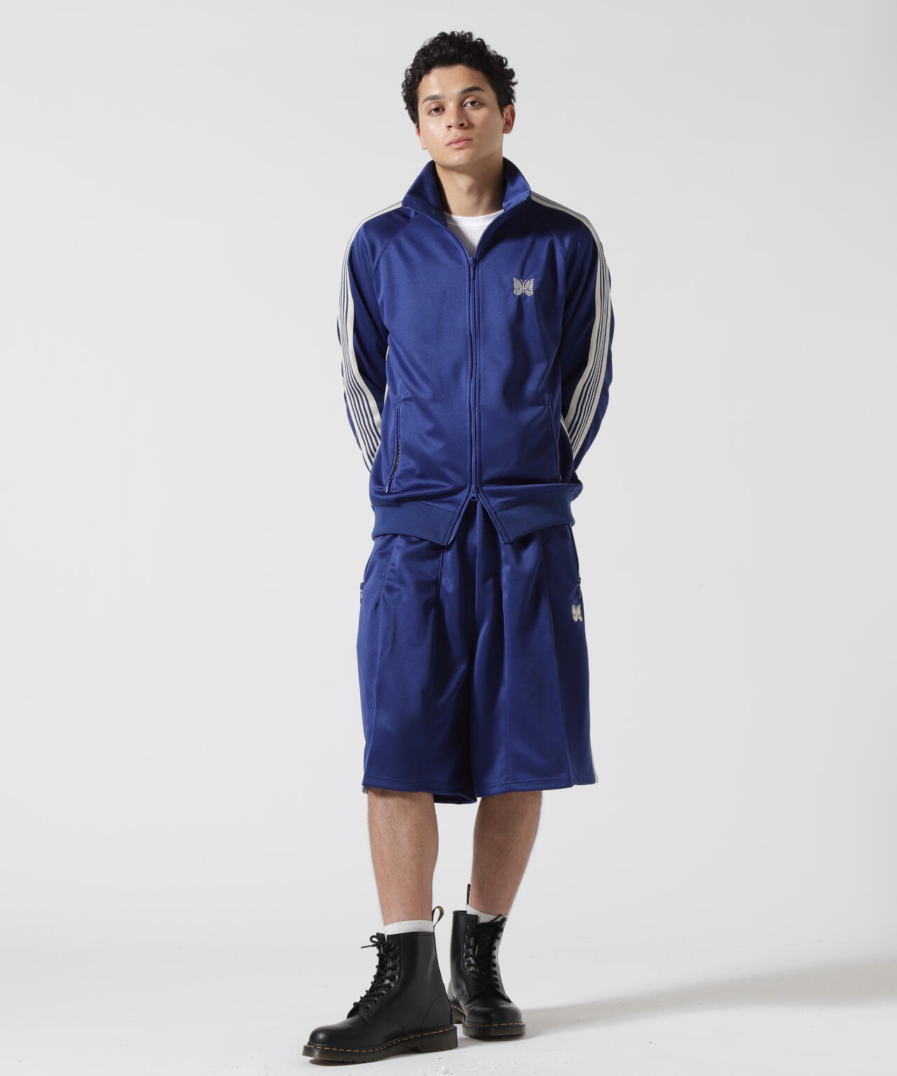 Needles/ニードルズ 別注H.D TRACK SHORTS - POLY SMOOTH