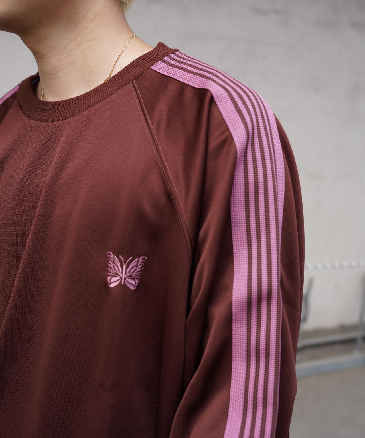 Needles/ニードルズ Track Crew Neck Shirt - Poly Smooth