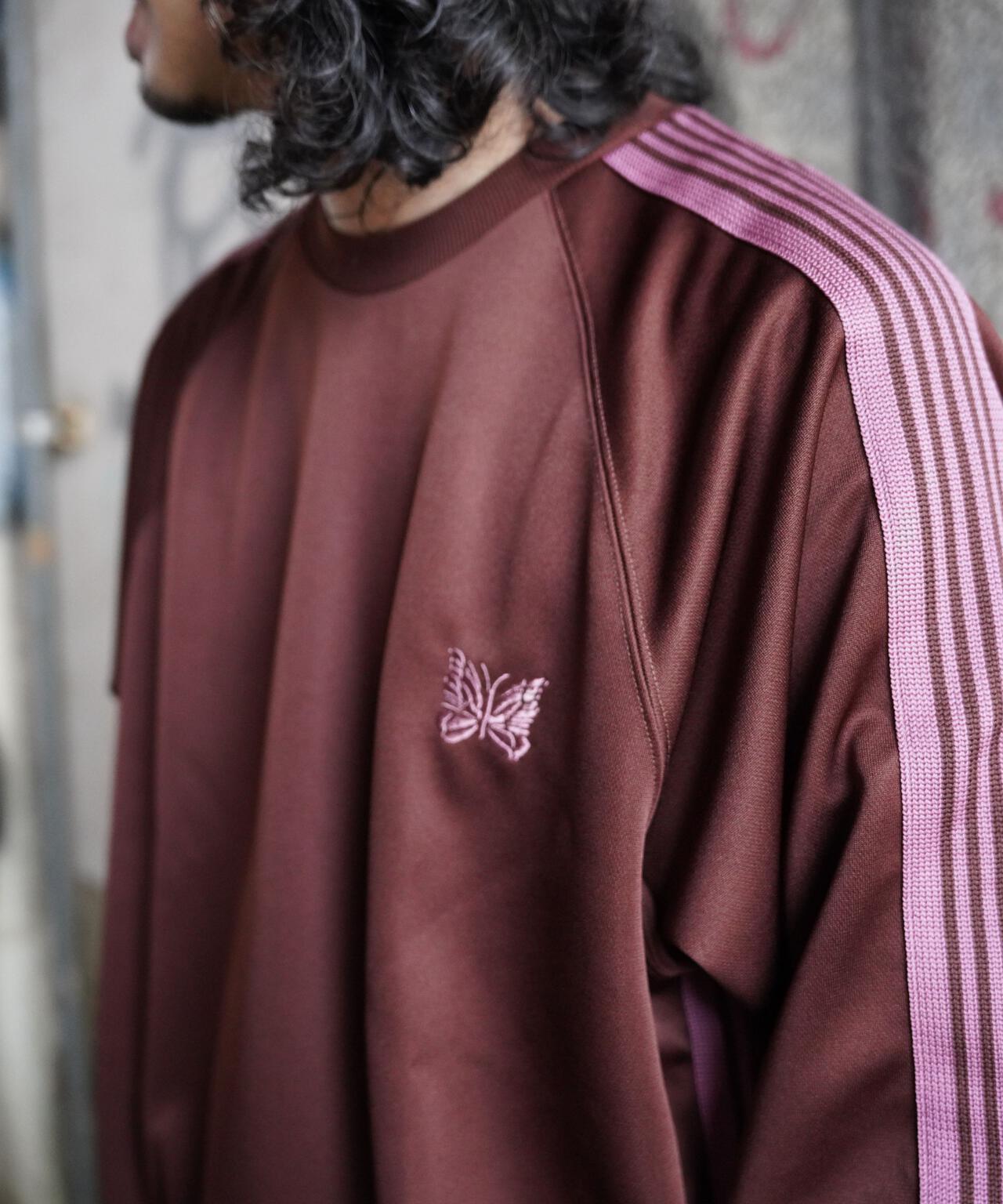 Needles/ニードルズ Track Crew Neck Shirt - Poly Smooth
