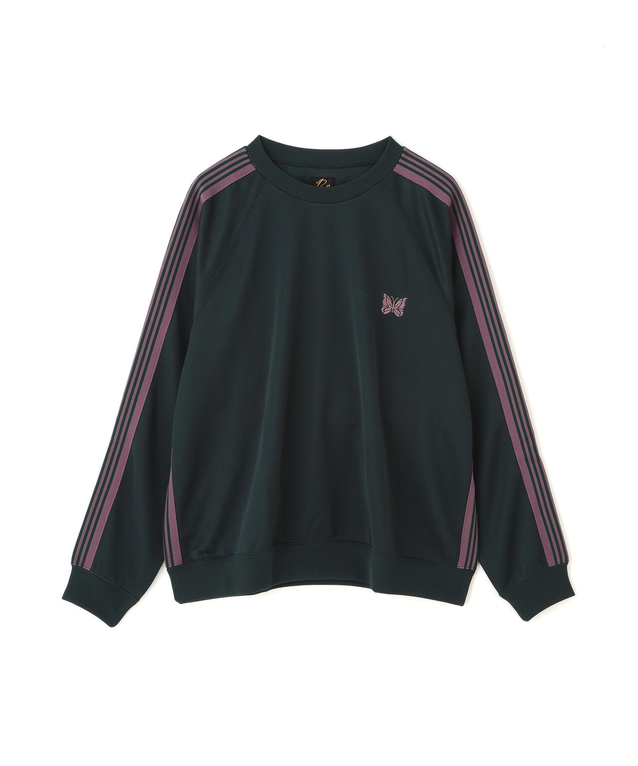 Needles/ニードルズ Track Crew Neck Shirt - Poly Smooth