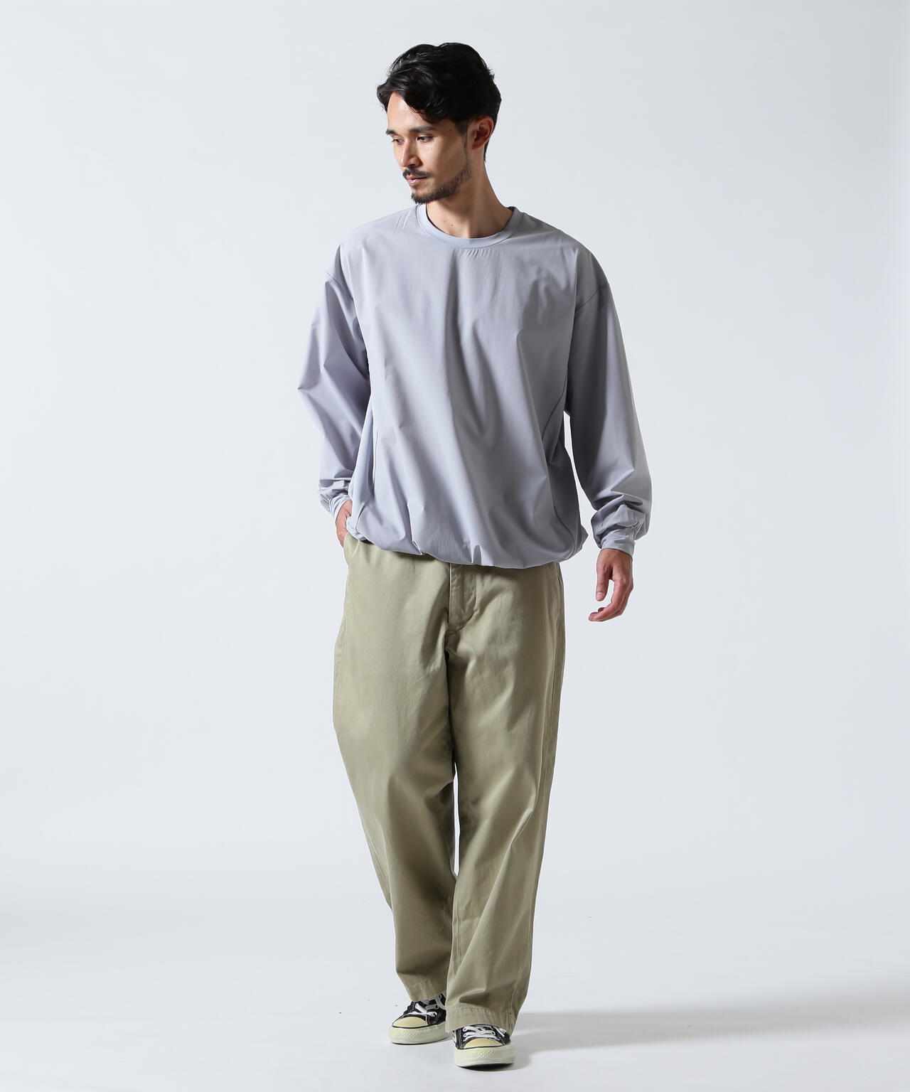 CMF OUTDOOR GARMENT/シーエムエフ アウトドアガーメント 別注 SIMPLE SLOW DRY TEE L/S