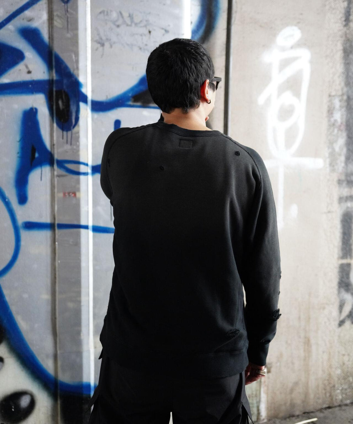 Needles/ニードルズ Deconstructed SweatShirt-FrenchTerry