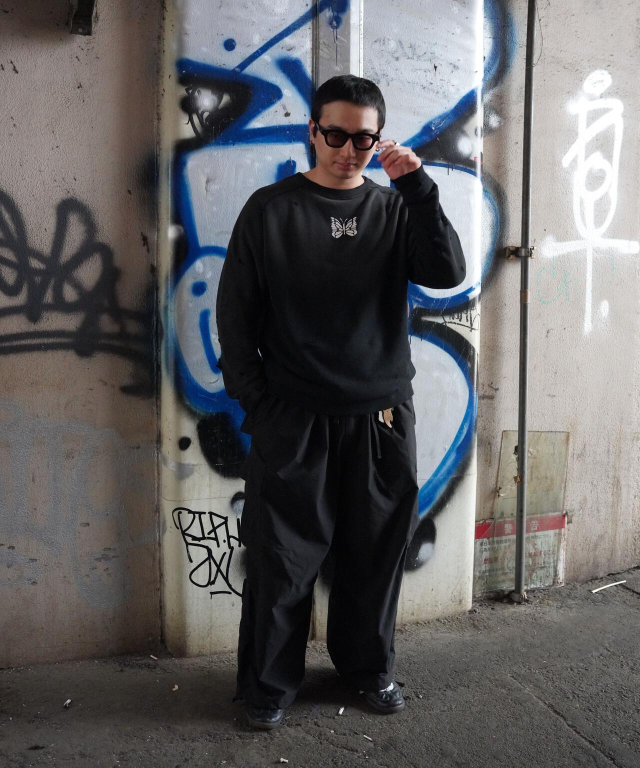 Needles/ニードルズ Deconstructed SweatShirt-FrenchTerry