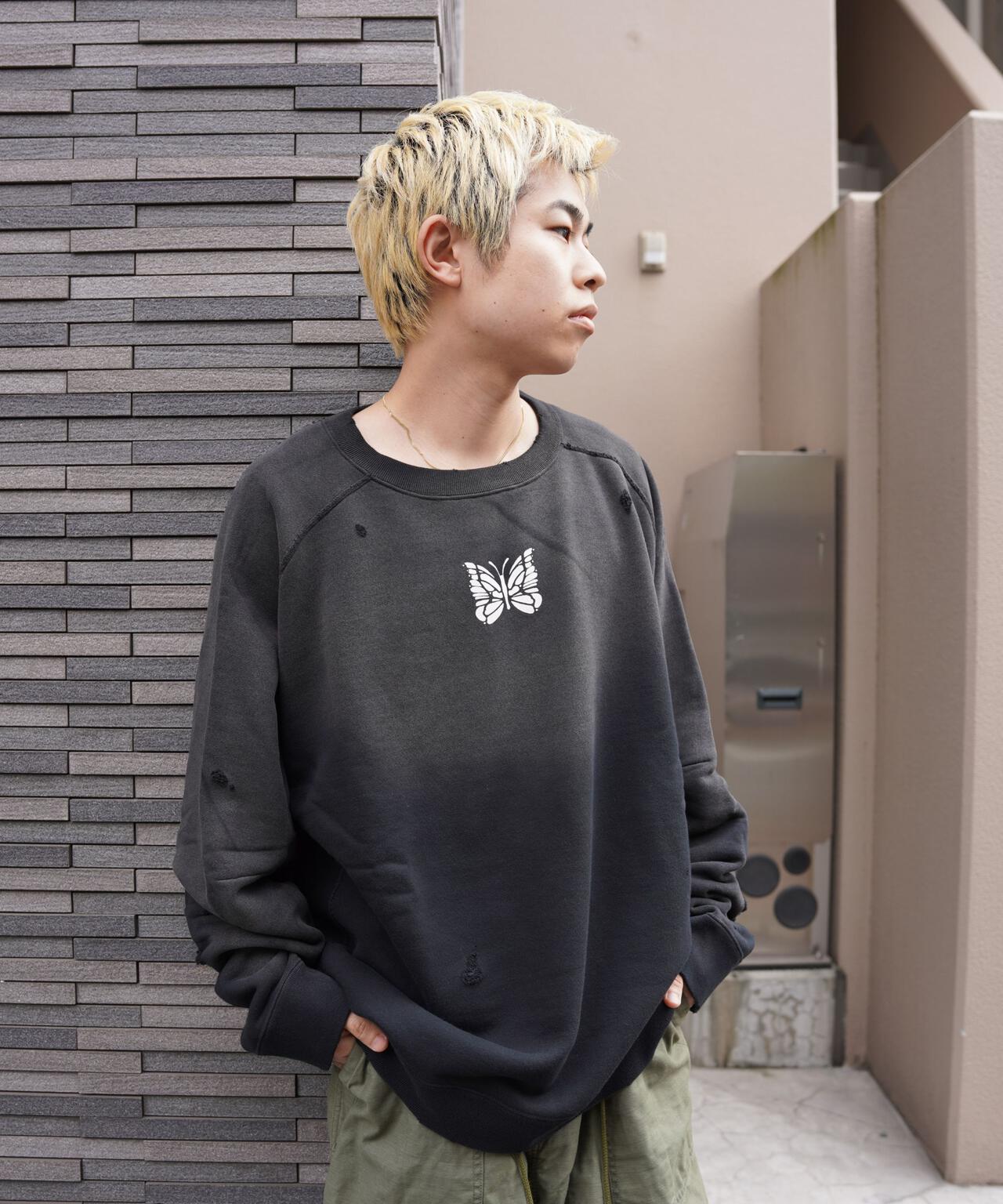 Needles/ニードルズ Deconstructed SweatShirt-FrenchTerry
