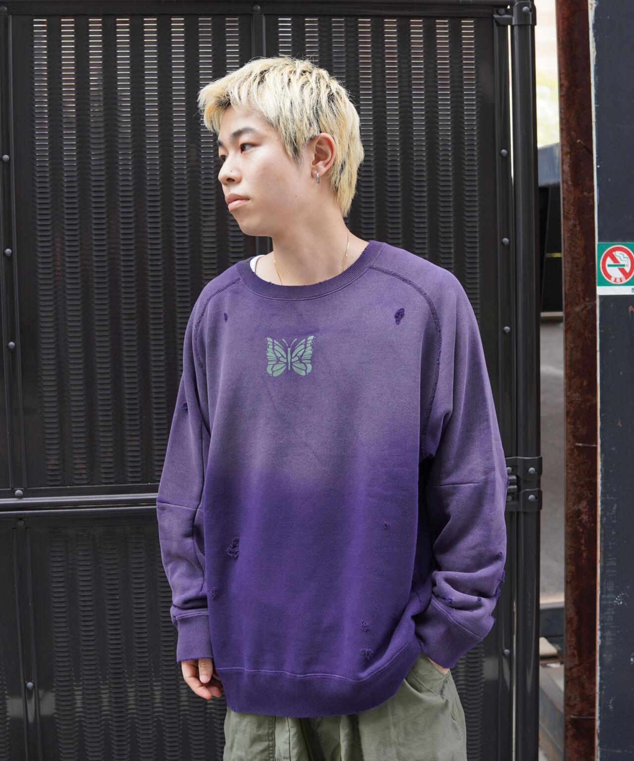 Needles/ニードルズ Deconstructed SweatShirt-FrenchTerry