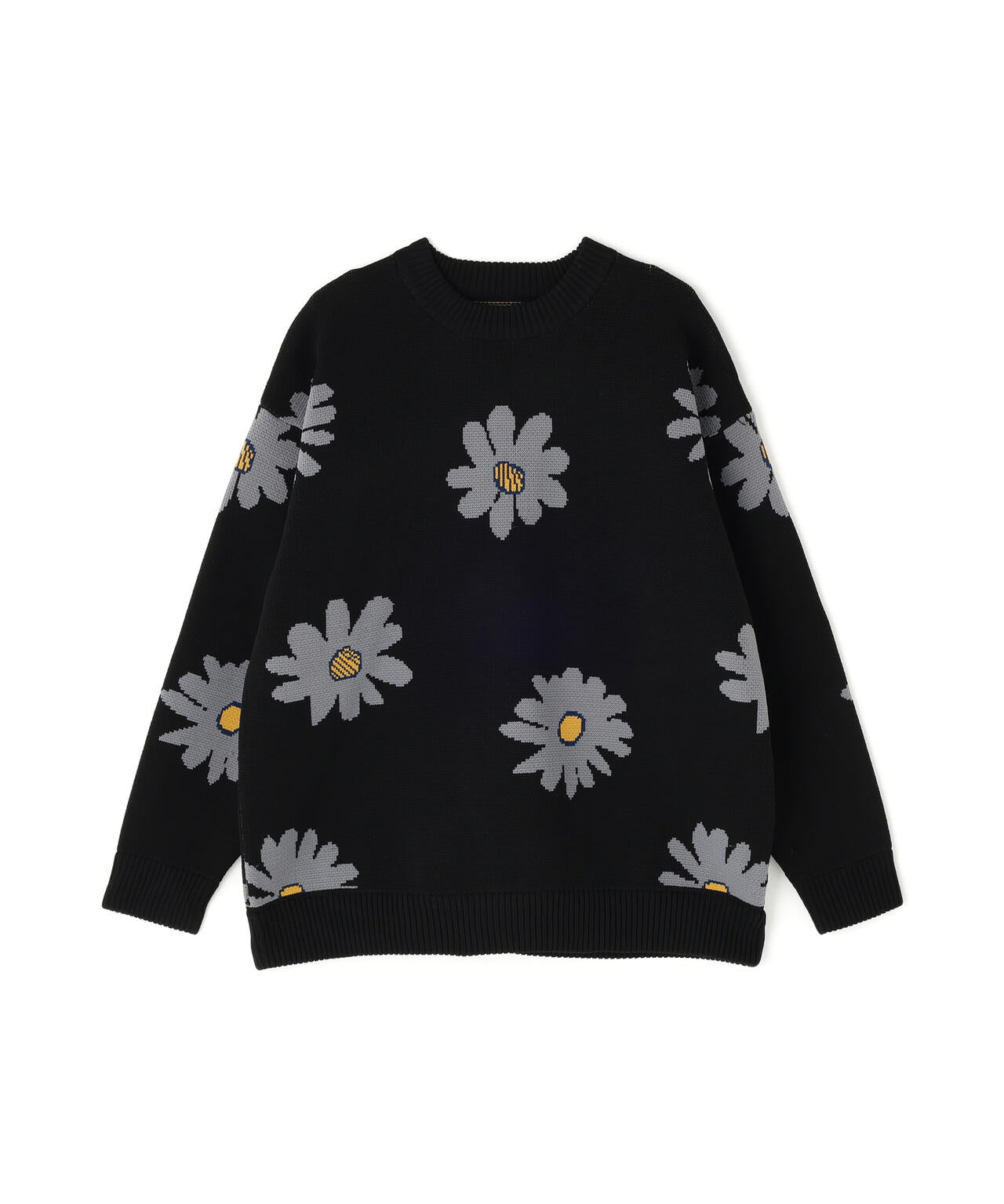 B omnivore/ビーオムニボー FLOWER KNIT TOP