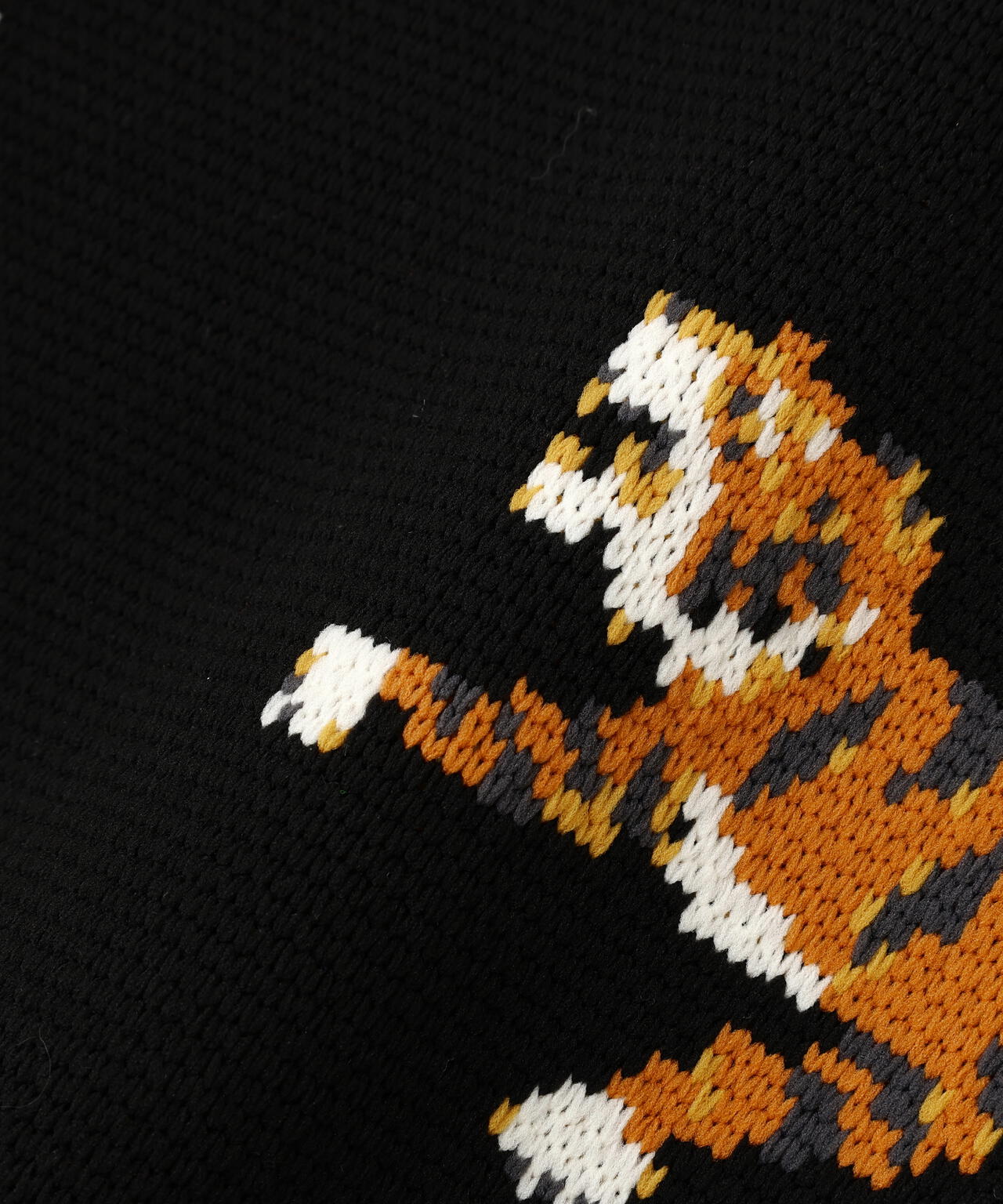 B omnivore/ビーオムニボー TIGER KNIT TOP