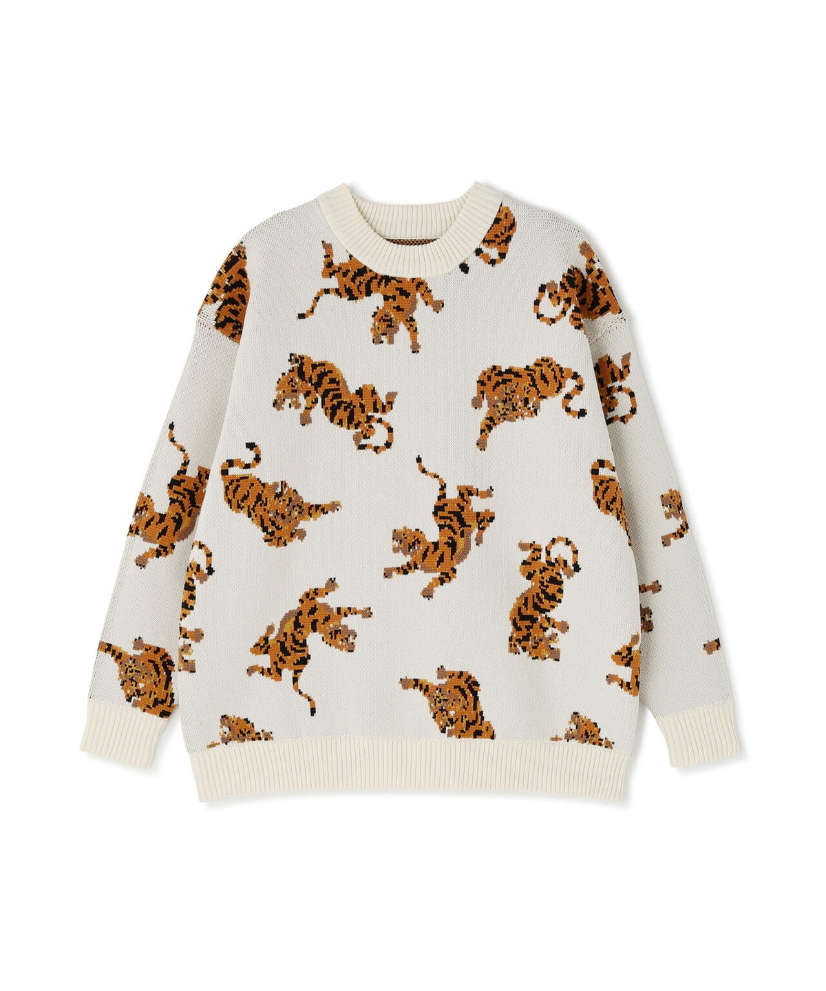 B omnivore/ビーオムニボー TIGER KNIT TOP