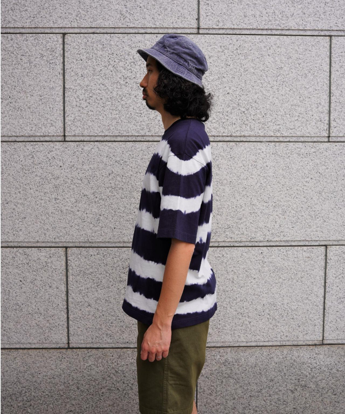 B omnivore/ビーオムニボー tiedye T-shirt