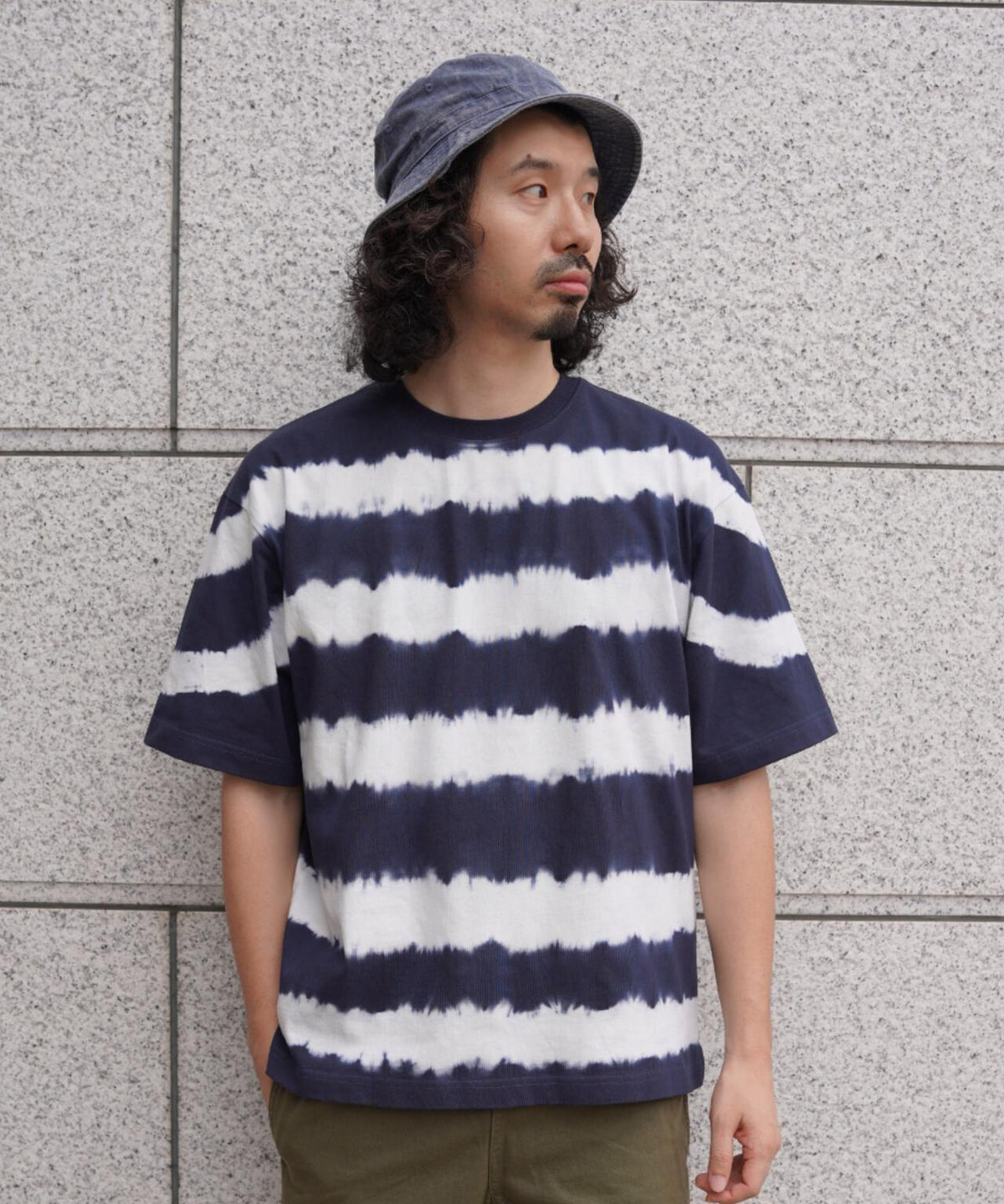 B omnivore/ビーオムニボー tiedye T-shirt
