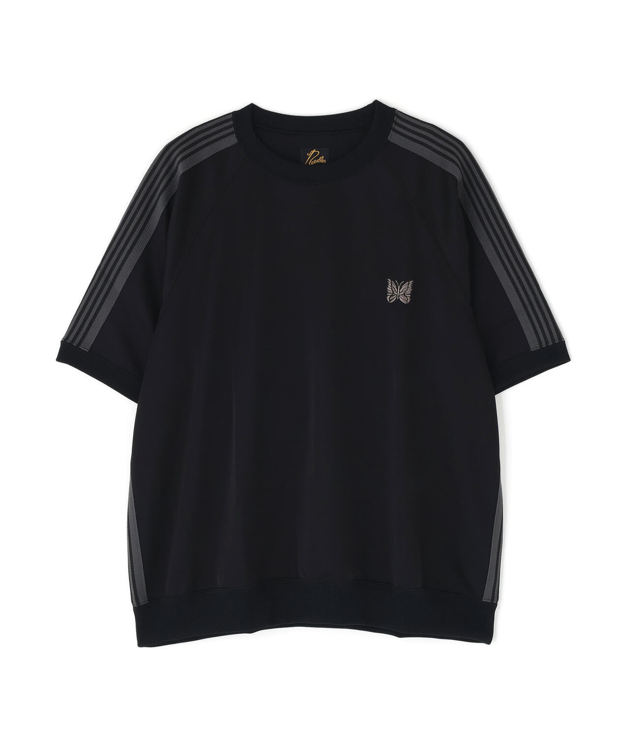 Needles/ニードルズ 別注Track S/S Crew Neck Shirt-Poly Smooth