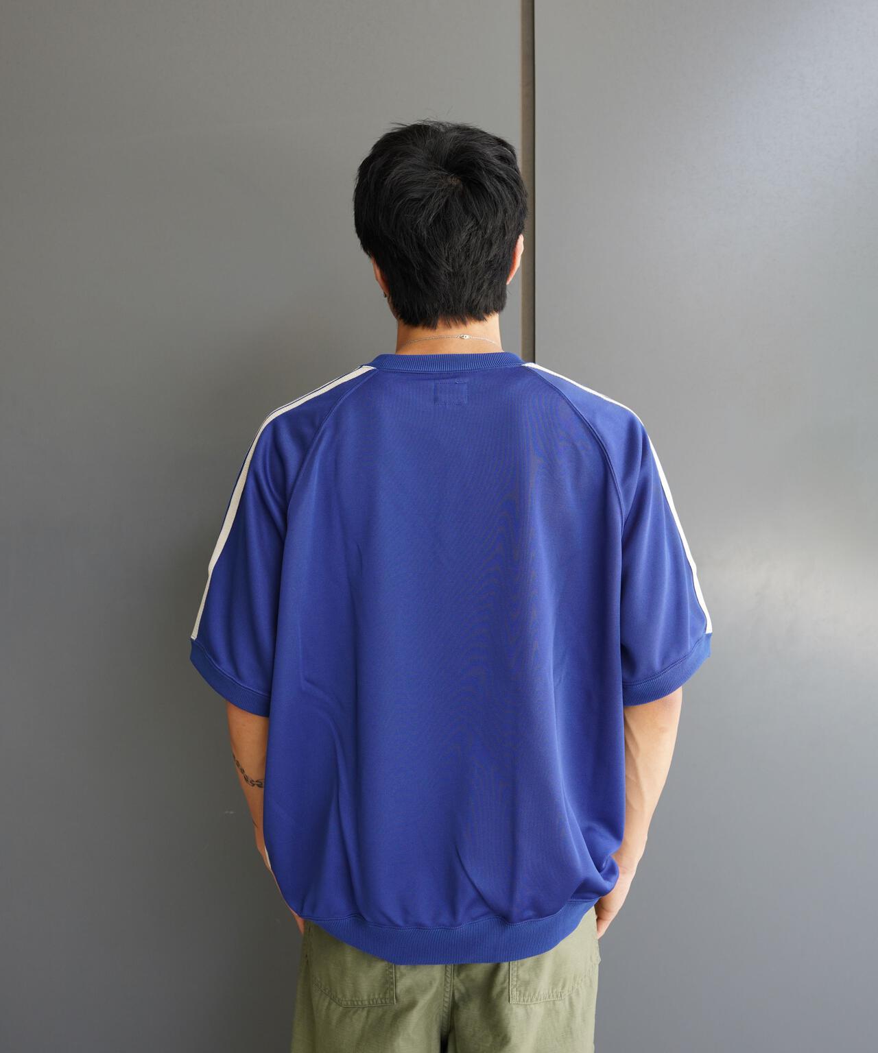 Needles/ニードルズ 別注Track S/S Crew Neck Shirt-Poly Smooth