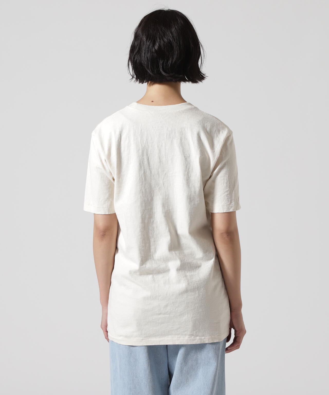 MIXTA/ミクスタ CREW NECK TABBY Tシャツ