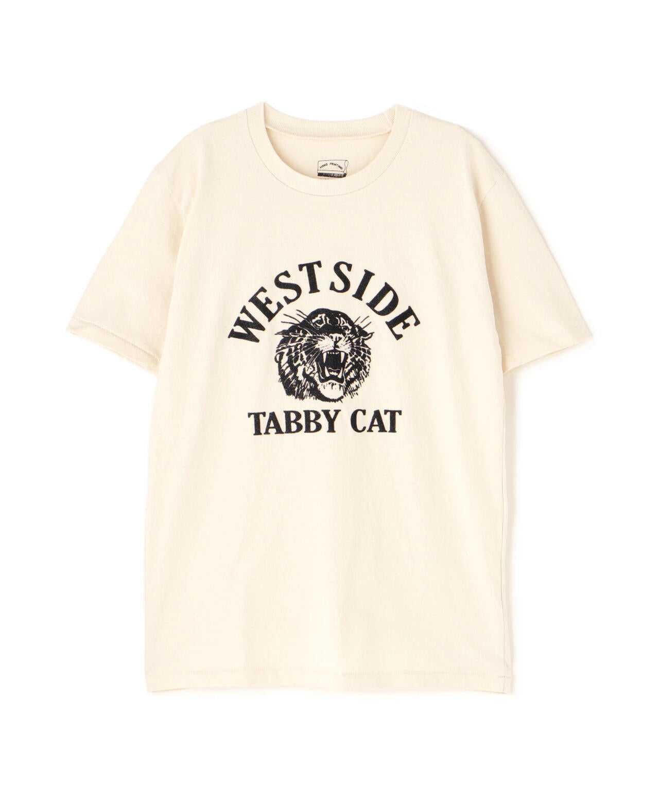 MIXTA/ミクスタ CREW NECK TABBY Tシャツ