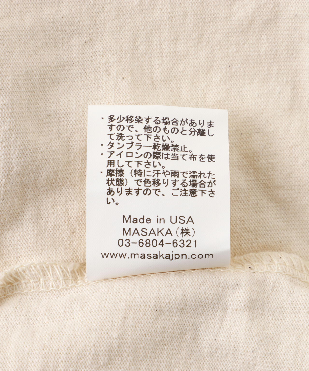 MIXTA/ミクスタ CREW NECK TABBY Tシャツ
