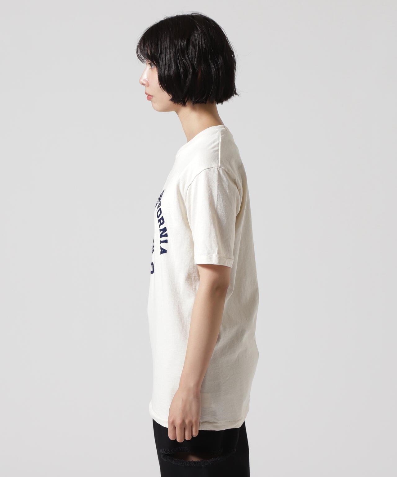 MIXTA/ミクスタ CREW NECK SO CAL DOG Tシャツ