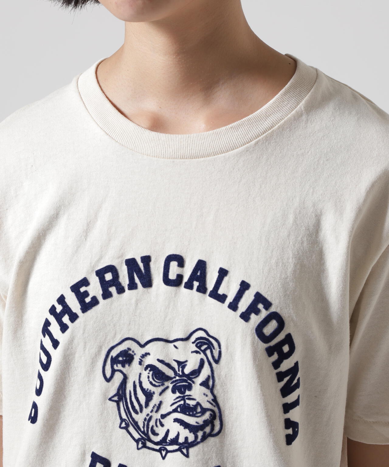 MIXTA/ミクスタ CREW NECK SO CAL DOG Tシャツ